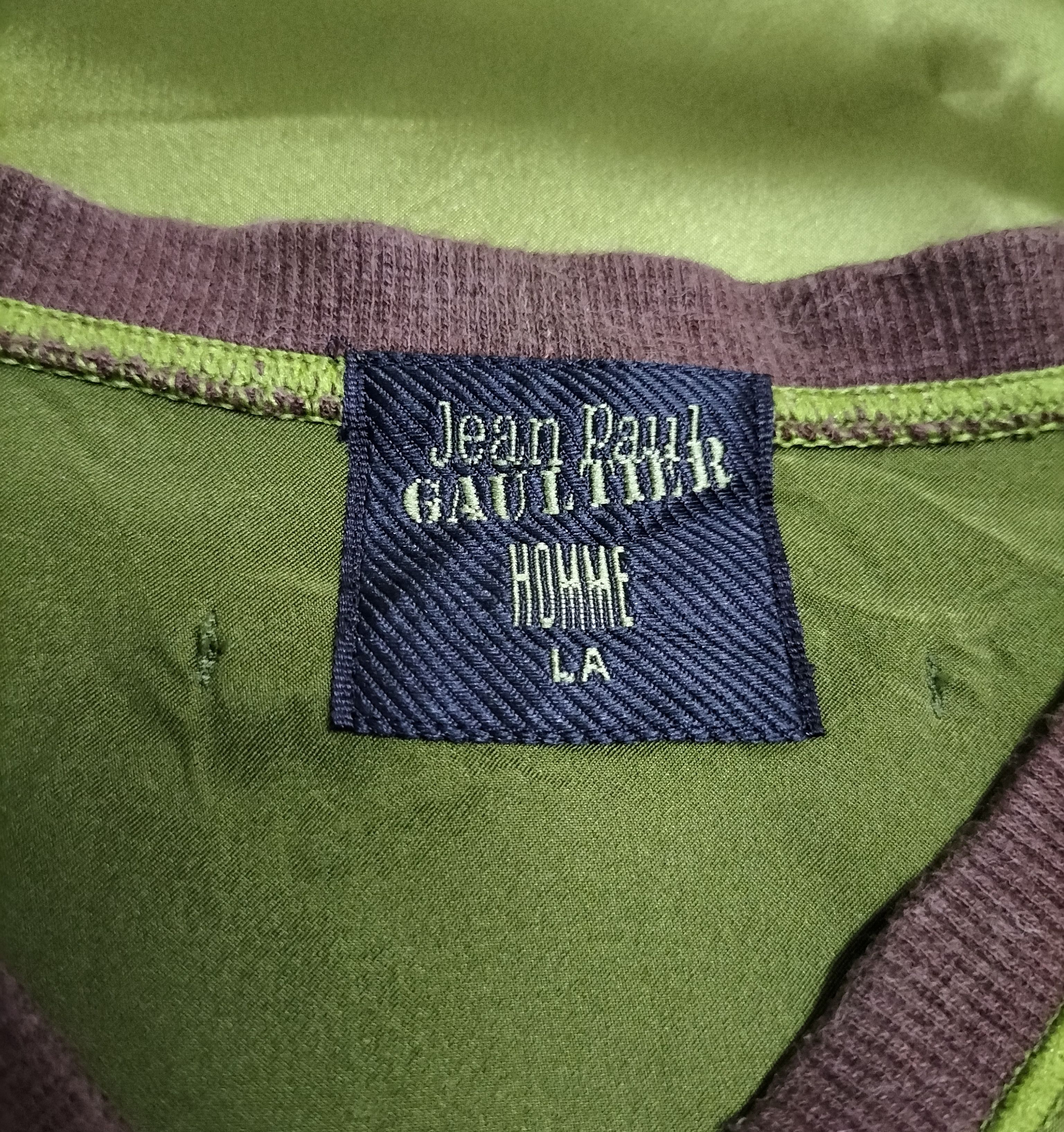 Jean Paul Gaultier Vintage Jean Paul Gaultier Homme V-Neck tshirt Size US S / EU 44-46 / 1 - 5 Thumbnail