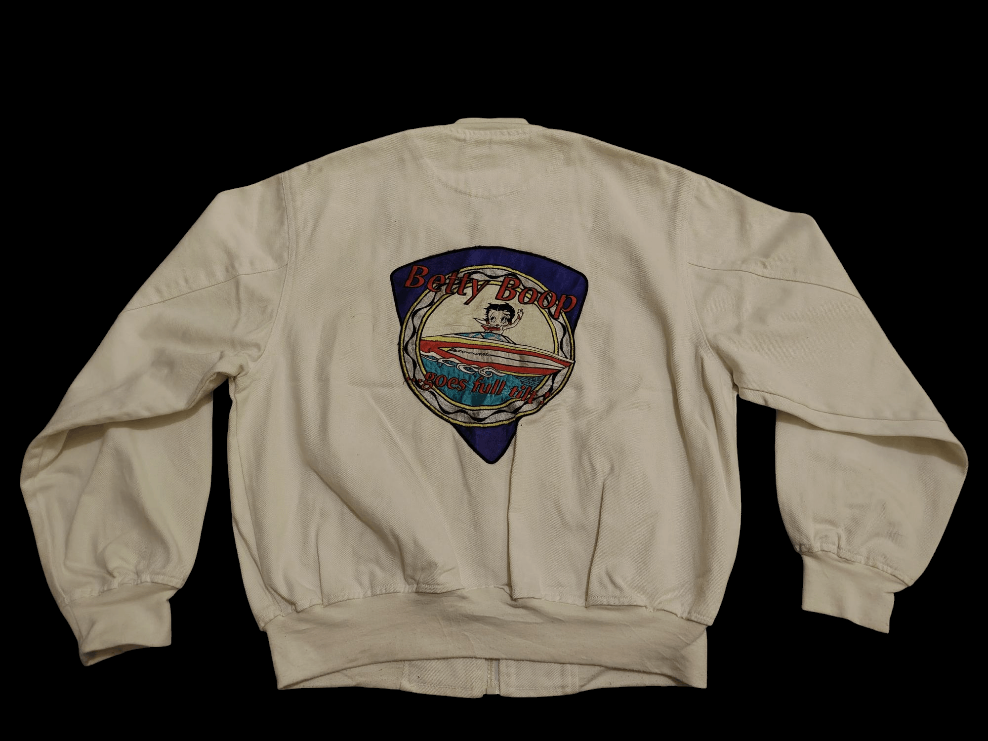 Vintage 💥Insane Vtg 90s Betty Boop Jacket Back Big logo Size US M / EU 48-50 / 2 - 14 Thumbnail