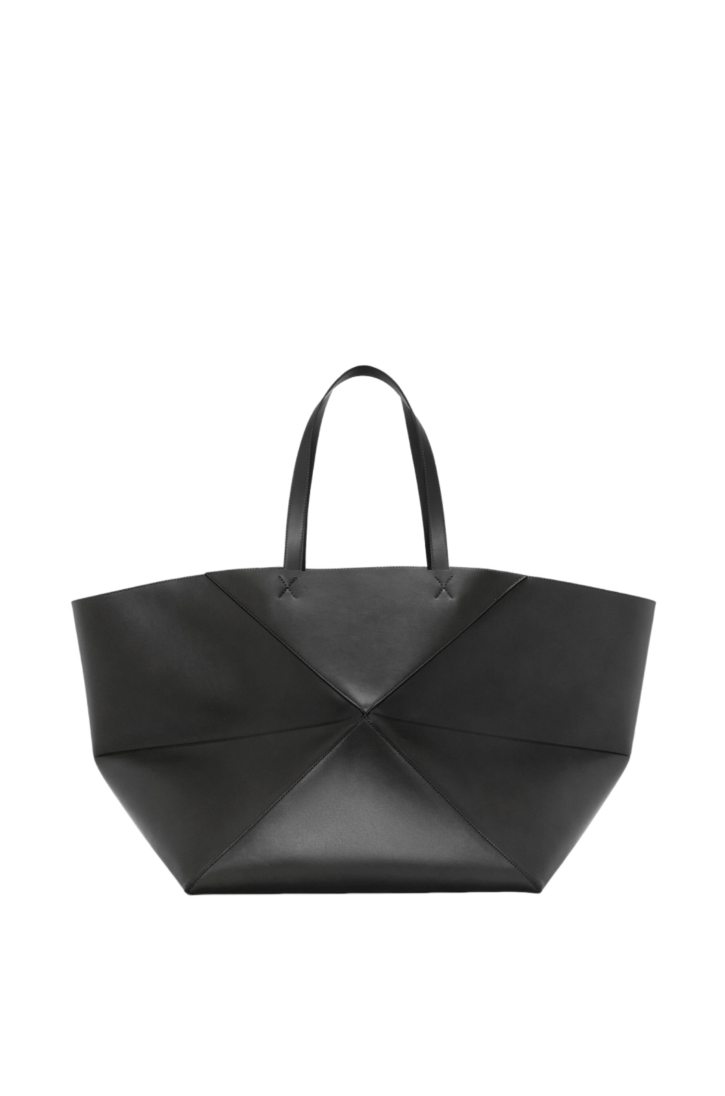 Loewe LOEWE Puzzle Fold XXL Black Leather Tote Size ONE SIZE - 3 Thumbnail