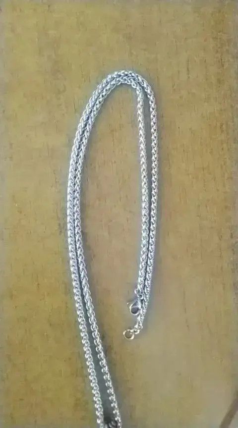 Jewelry 3MM Width TWIST CHAIN NECKLACE Size ONE SIZE - 2 Thumbnail