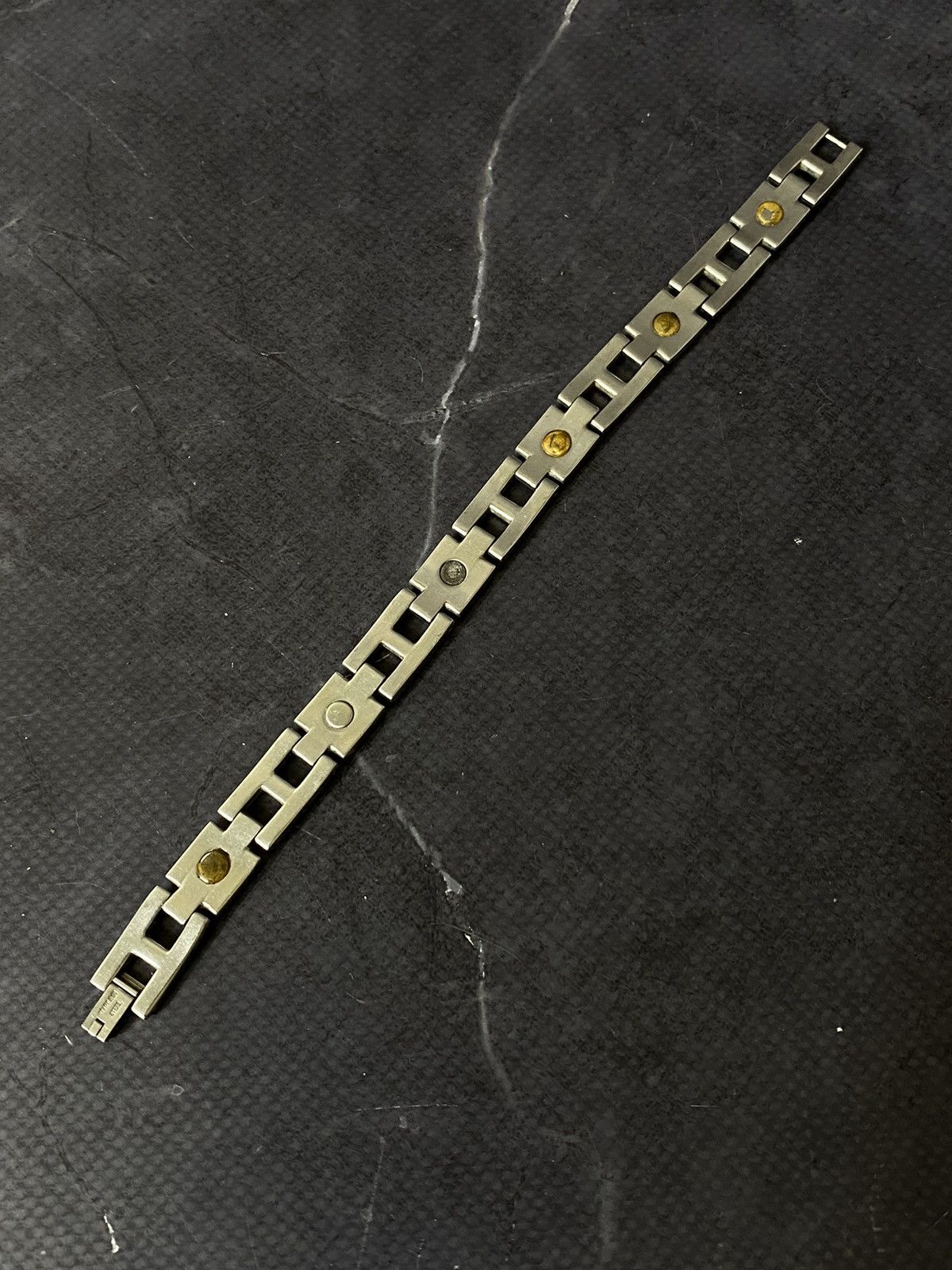 Japanese Brand Silver-Tone Chain Bracelet Size ONE SIZE - 5 Thumbnail