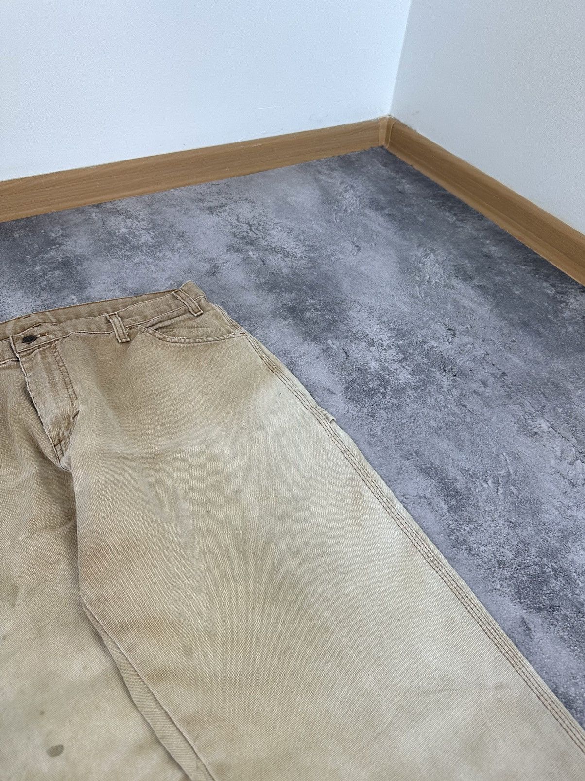 Dickies Vintage 90s Dickies USA Carpenter Utility Baggy Work Pants Size US 38 / EU 54 - 12 Thumbnail