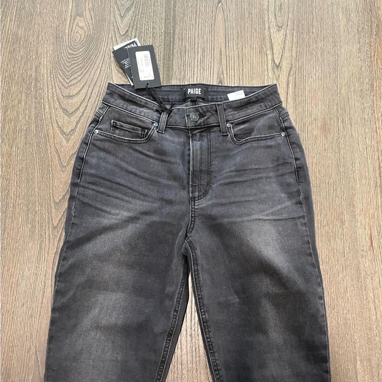 Paige NWT Paige Flaunt Curvy Jeans Bombshell Dark Magnet Size 27 Size 27" / US 4 / IT 40 - 2 Thumbnail