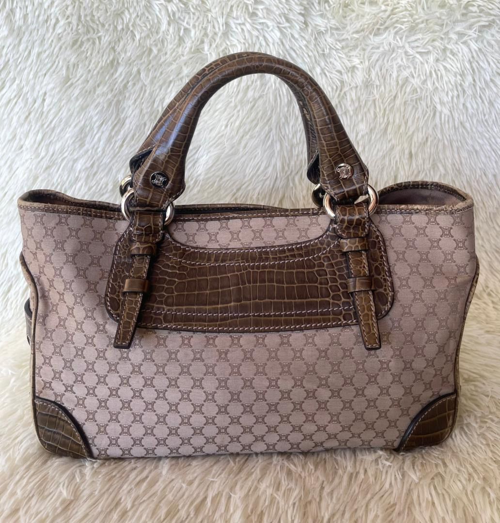 Celine 2008 Celine Macadam Canvas Boogie Handbag Size ONE SIZE - 3 Thumbnail