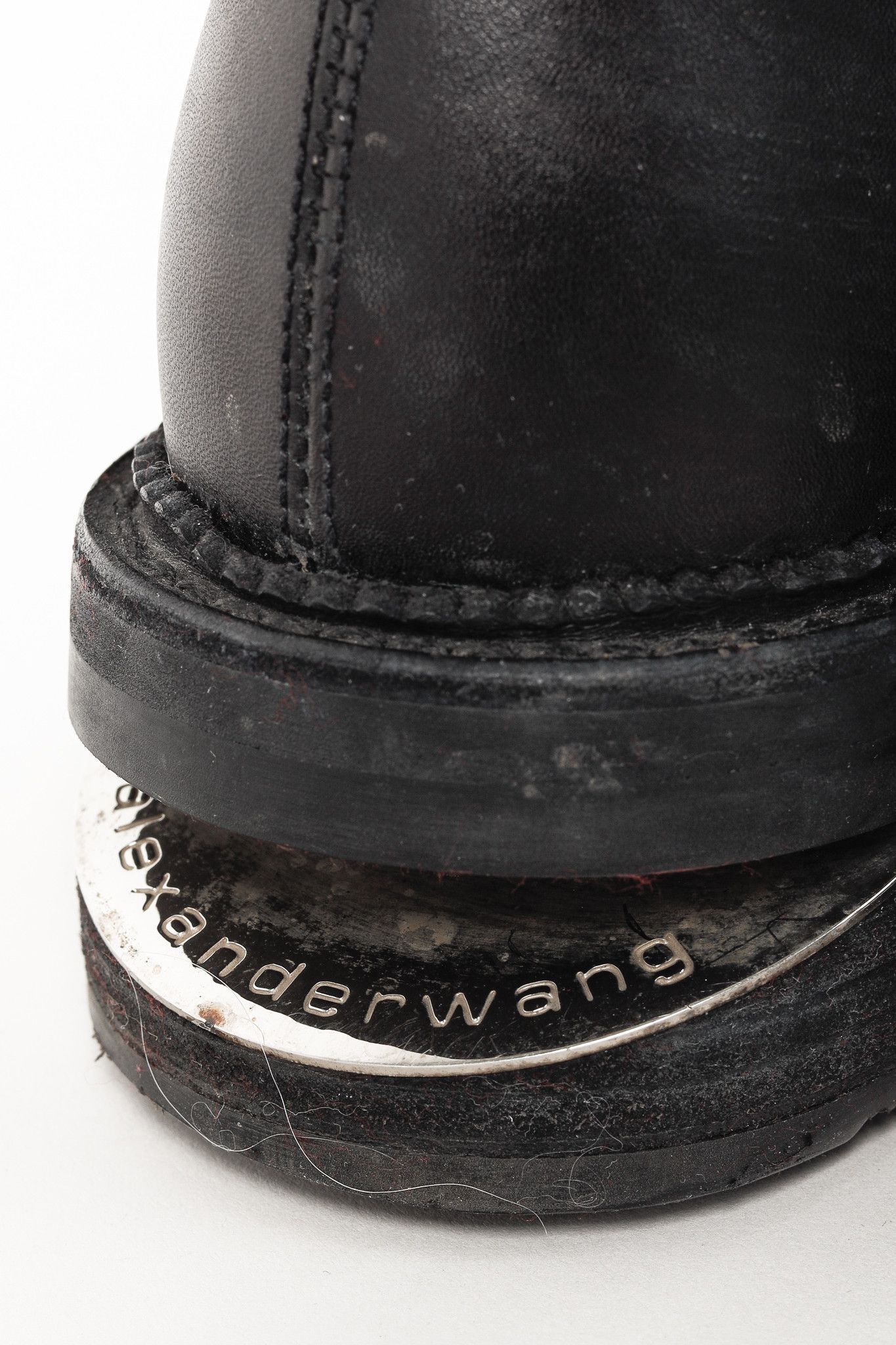 Alexander Wang Alexander Wang Andy Black Leather Chelsea Boot Size US 8 / IT 38 - 9 Thumbnail