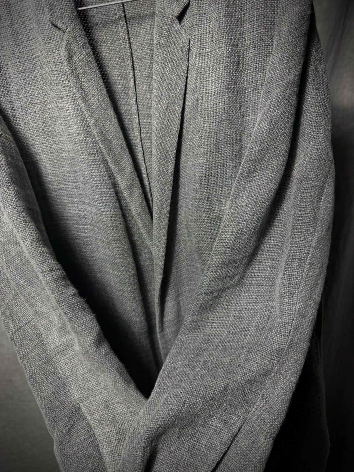 Kris Van Assche Kris Van Assche 2011SS Fly Front Linen Jacket Size US S / EU 44-46 / 1 - 5 Thumbnail