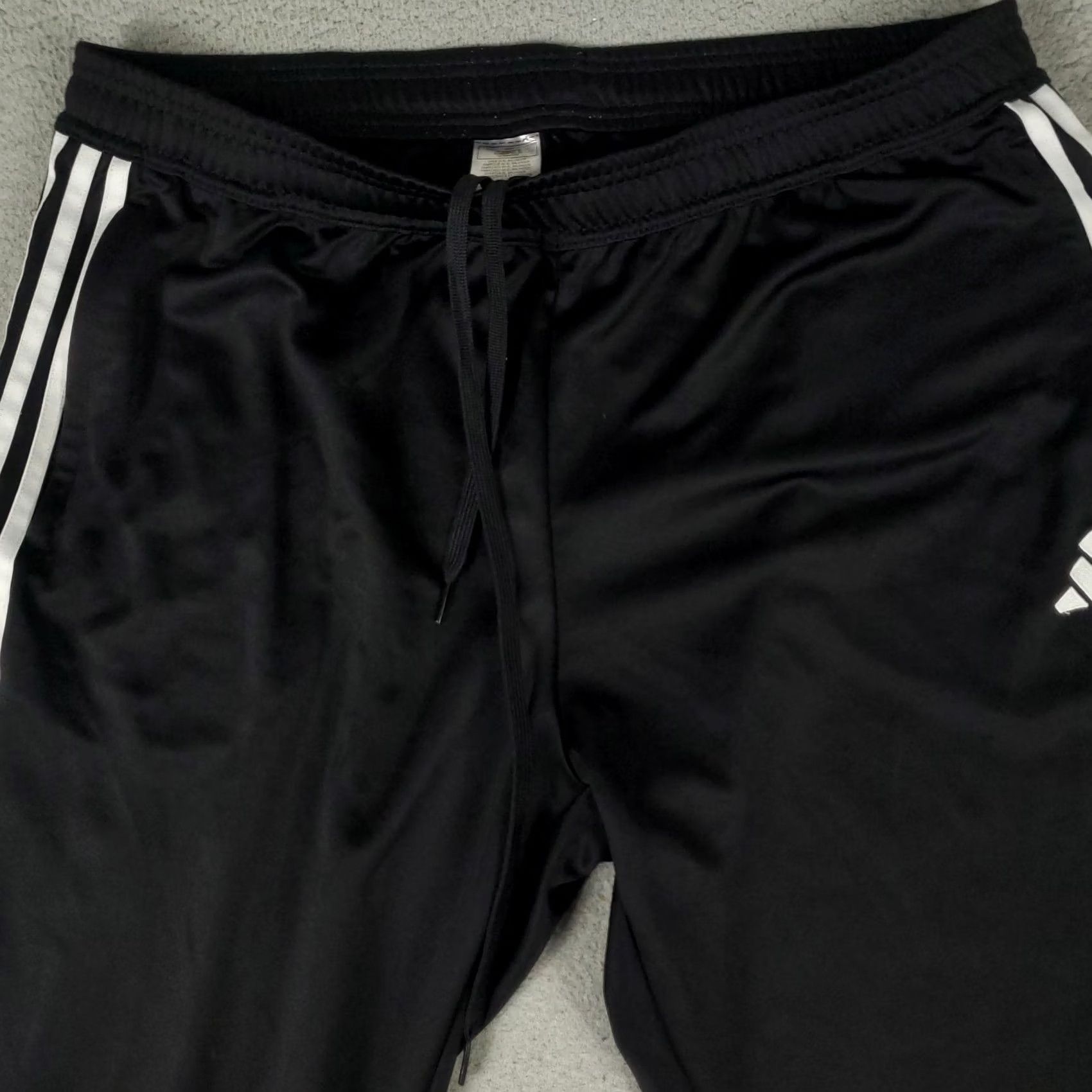 Adidas Adidas Pants Mens 2XL Black Training Joggers Sweatpants Size US 39 - 2 Thumbnail