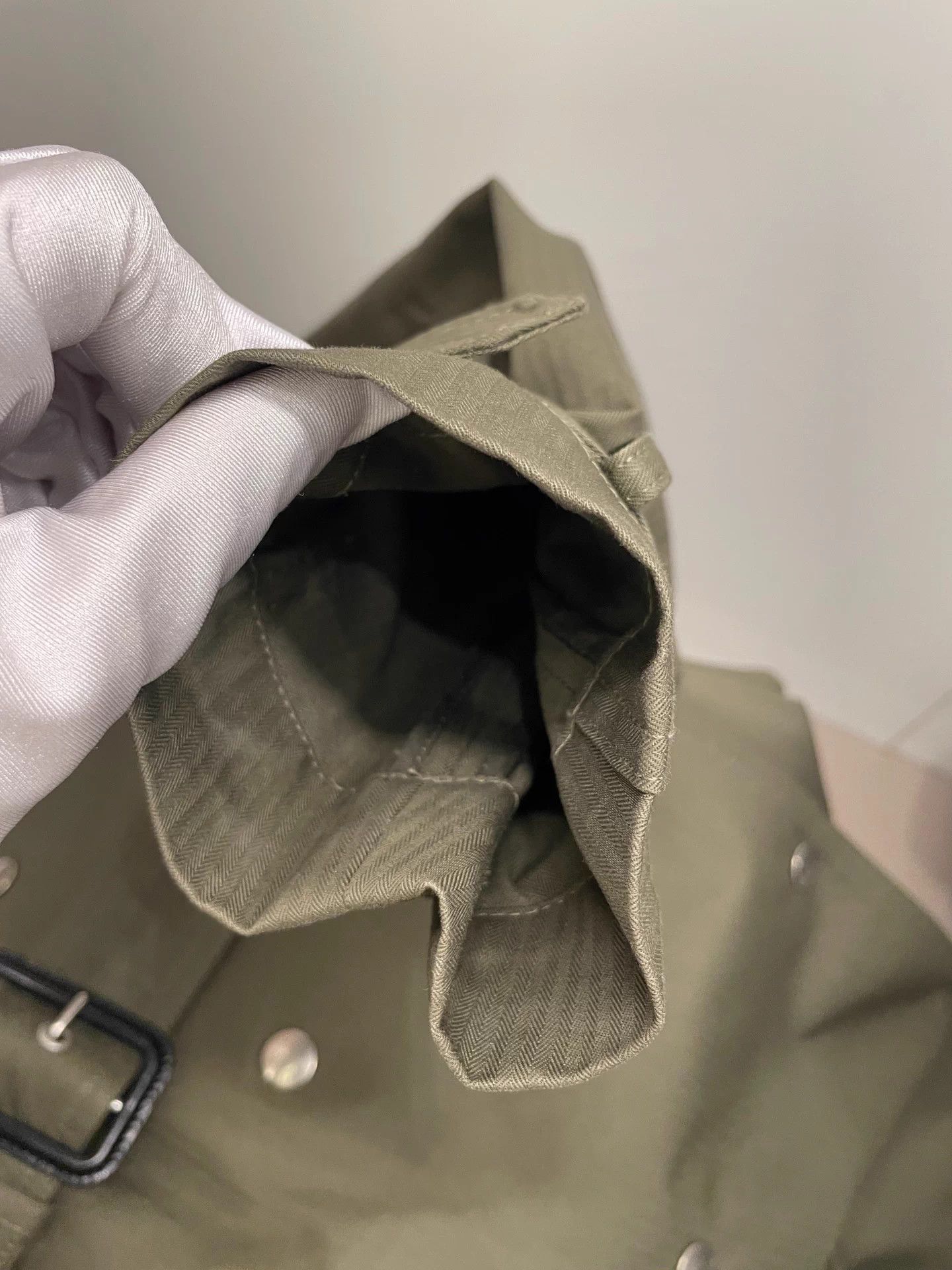 Other CD military green cotton long coat Size F40 Size M / US 6-8 / IT 42-44 - 6 Thumbnail