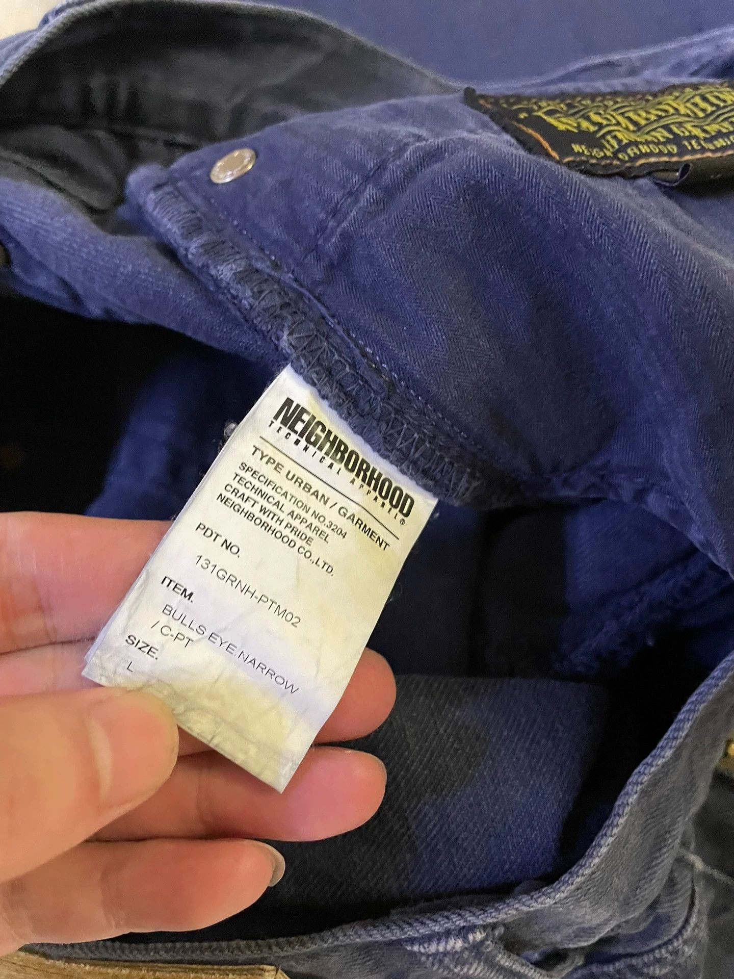 Neighborhood NEIGHBORHOOD Washed Heavy Chino Pants L Near New Size US 34 / EU 50 - 9 Thumbnail