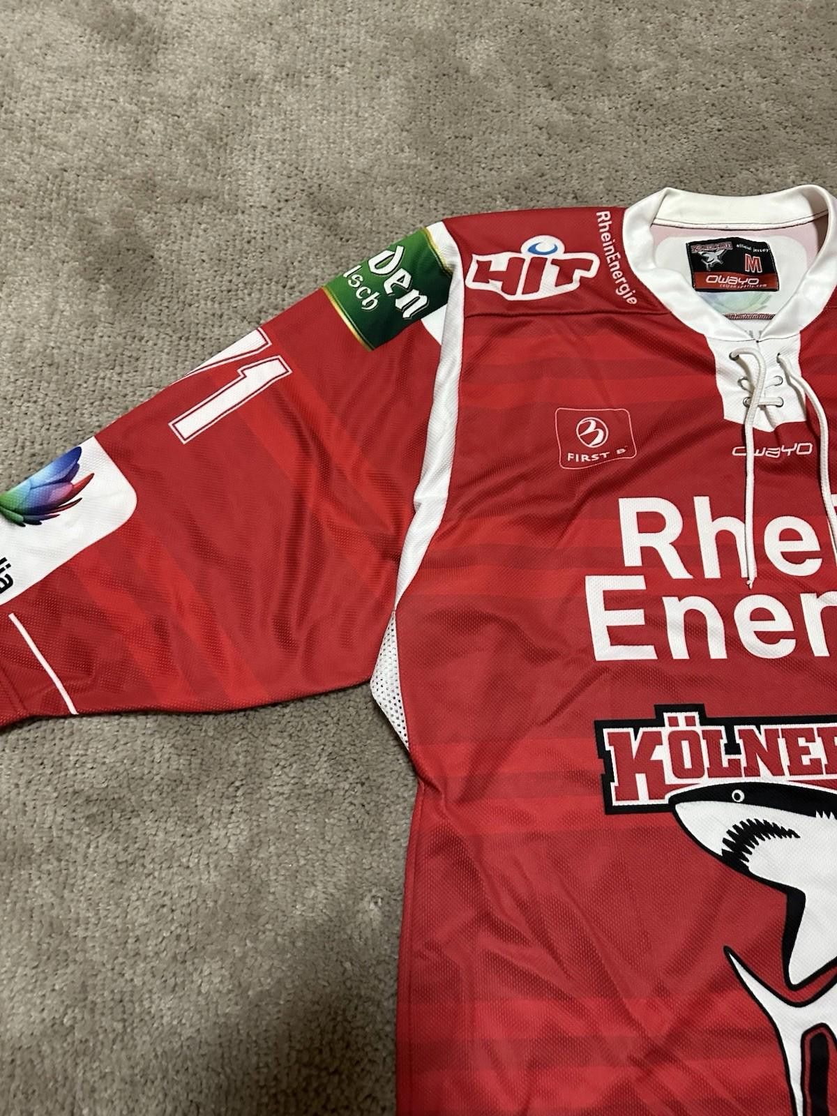 Other Kölner Haie Hockey Trikot Jersey Shirt FALK #71 Jersey Sz M Size US M / EU 48-50 / 2 - 3 Thumbnail