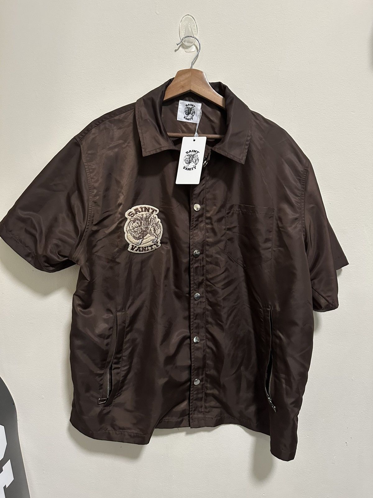 Saint Vanity SAINT VANITY BROWN TOP USED 1X Size US L / EU 52-54 / 3 - 1 Thumbnail