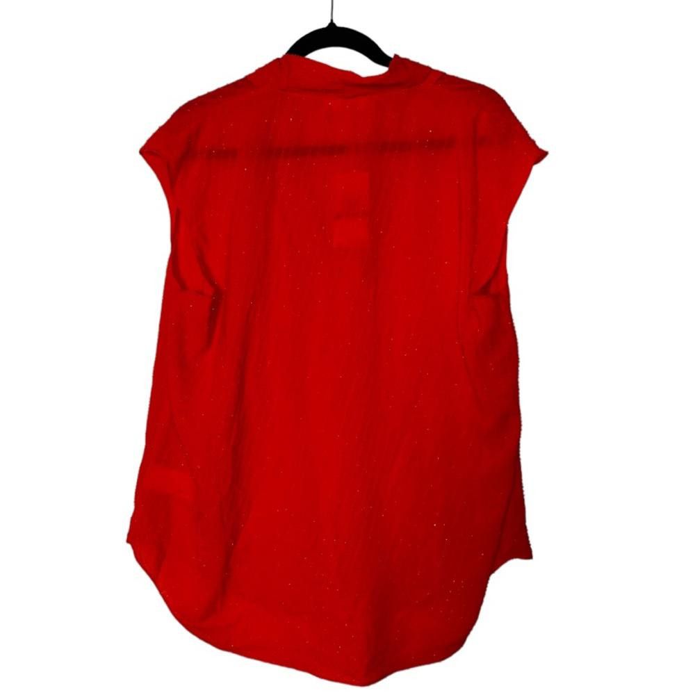 Michael Kors Michael Kors l NWT Pinstripe Crepe Pleated Top XL Size XL / US 12-14 / IT 48-50 - 3 Thumbnail