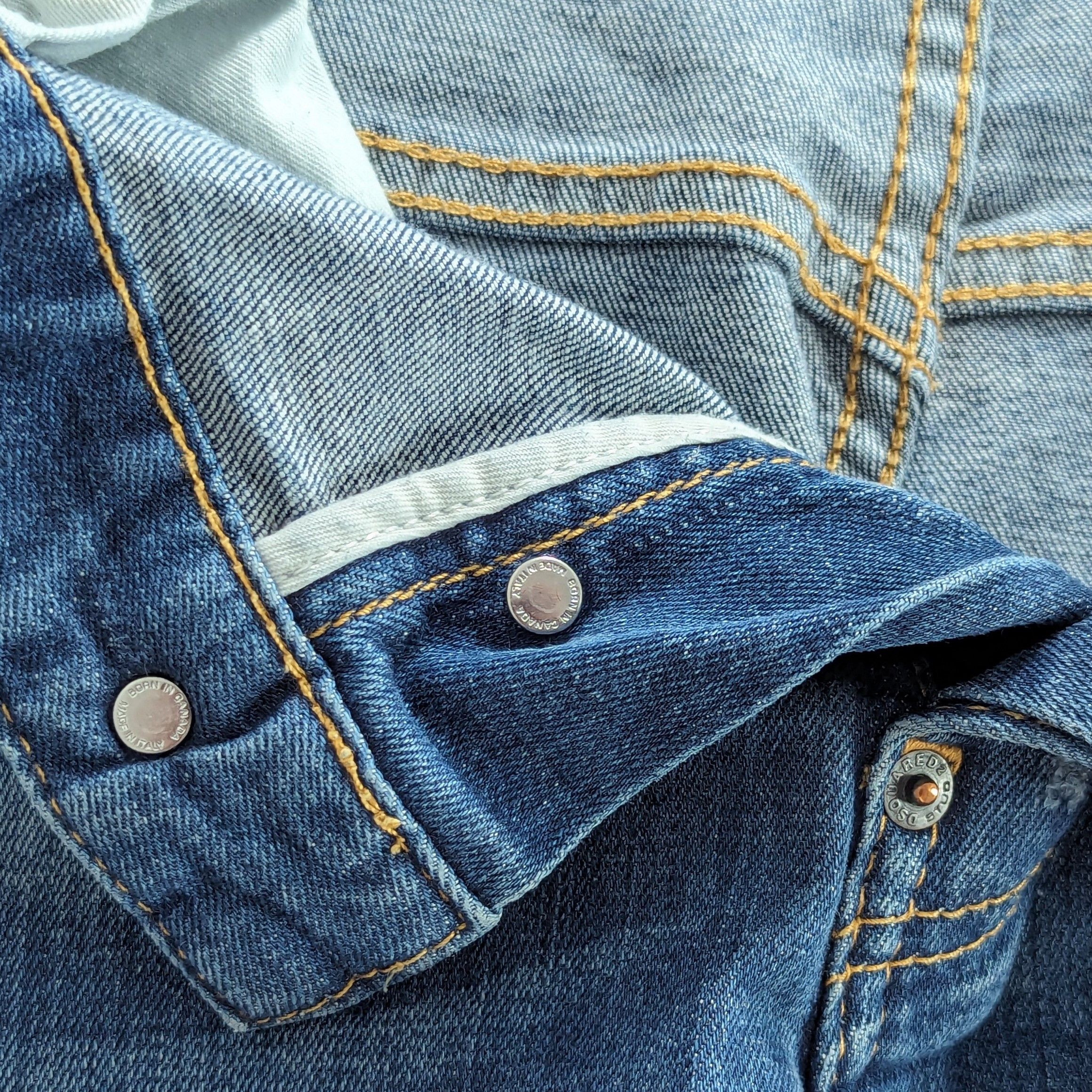 Dsquared2 Dsquared2 Sexy Twist Jeans Men's Blue Pants Made In Italy Size US 32 / EU 48 - 14 Thumbnail
