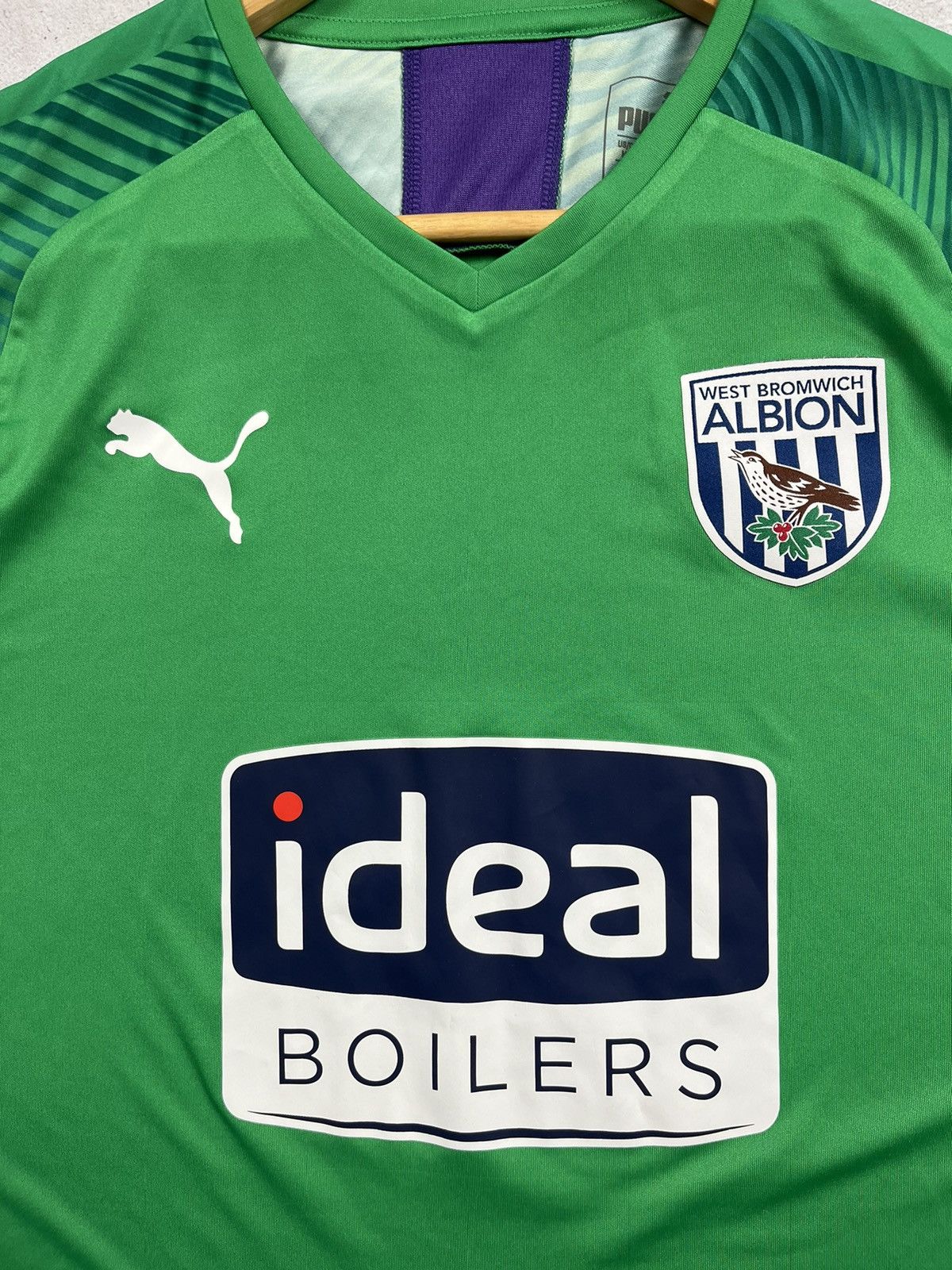 Puma PUMA WEST BROMWICH ALBION 2018/18 GOALKEEPERS SOCCER JERSEY Size US M / EU 48-50 / 2 - 2 Thumbnail
