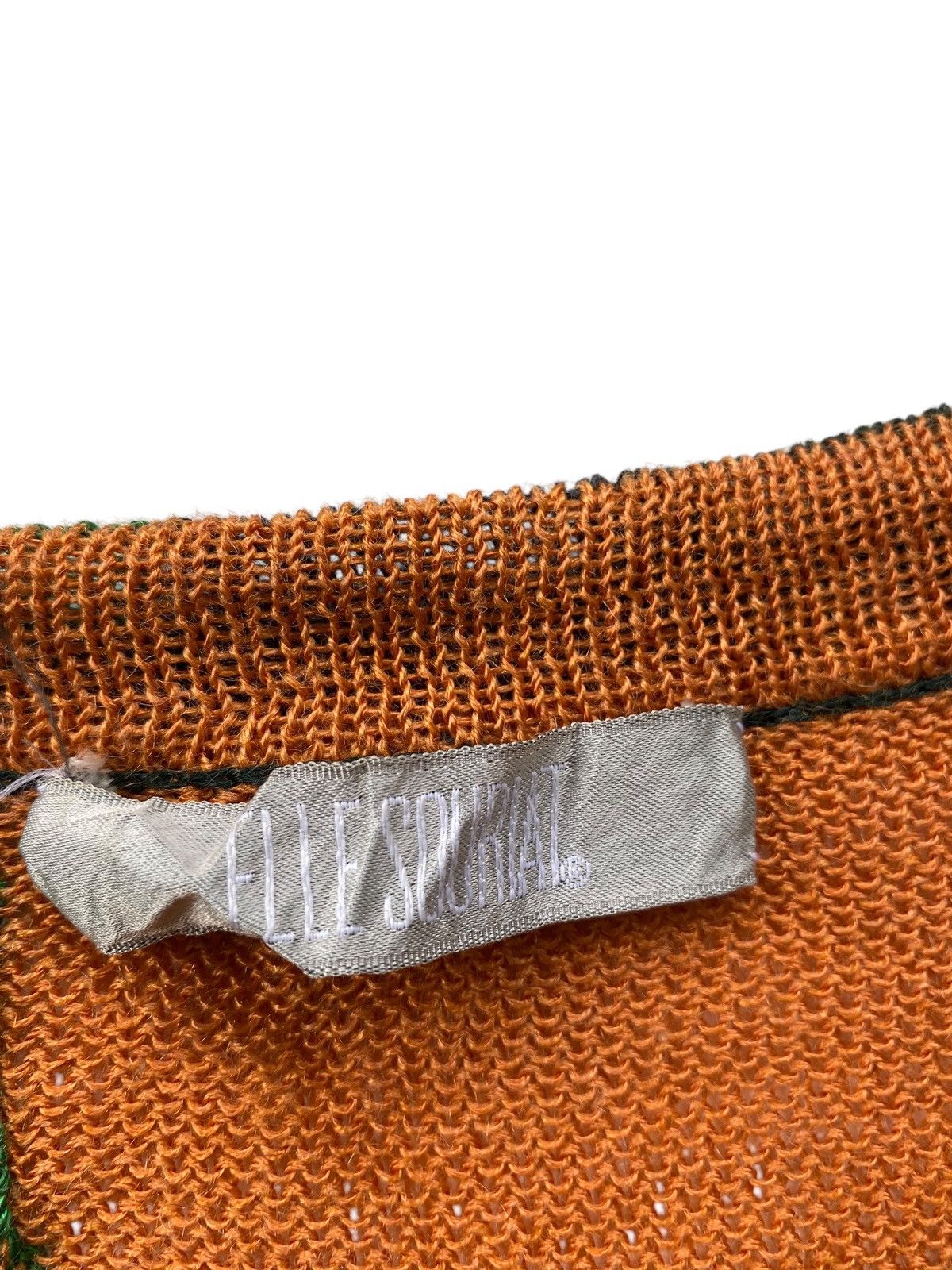 Japanese Brand × Vintage Vtg 90s Elle Souriat Sweater Knitwear Size M / US 6-8 / IT 42-44 - 7 Thumbnail