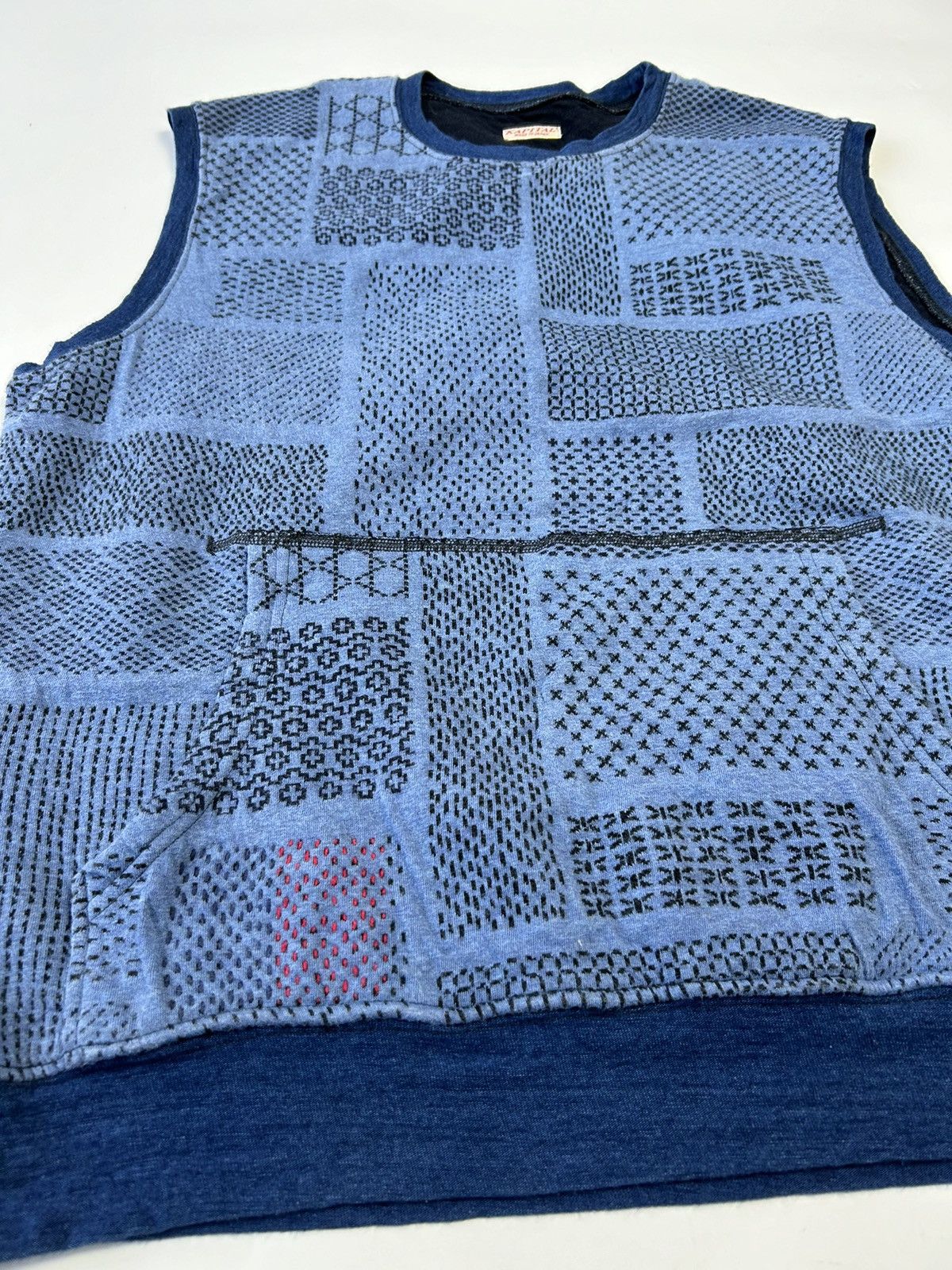 Kapital × Kapital Kountry KAPITAL KNIT INDIGO VEST Size US S / EU 44-46 / 1 - 2 Thumbnail