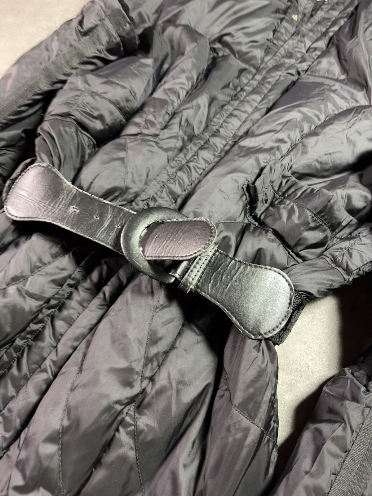 Marithe + Francois Girbaud 00s Marithe + Francois Girbaud Hybrid Hooded Puffer Parka L Size L / US 10 / IT 46 - 16 Thumbnail