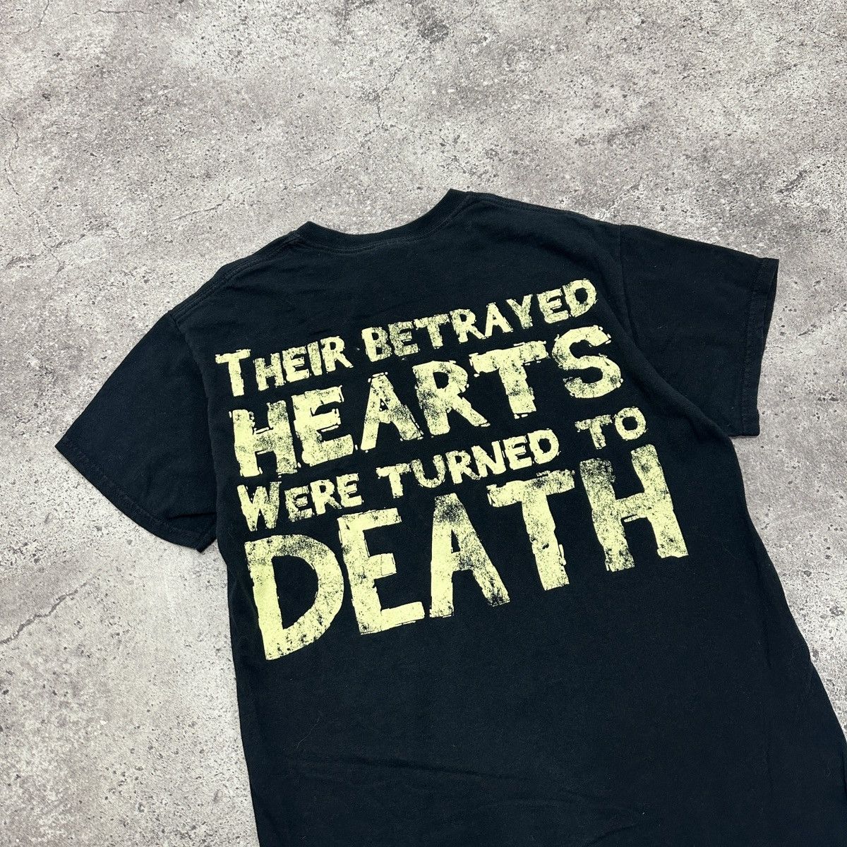 Band Tees Vintage 00s Necroblation Betrayed Hearts deathcore rock tee Size US M / EU 48-50 / 2 - 3 Thumbnail