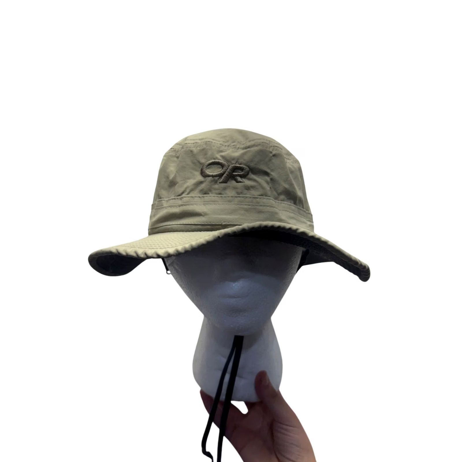 Outdoor Research Outdoor Research Hat Bucket Men M Insect Shield Wide Brim Adjustable Strap Beige Nylon Polyester Safari Hat Size ONE SIZE - 2 Thumbnail