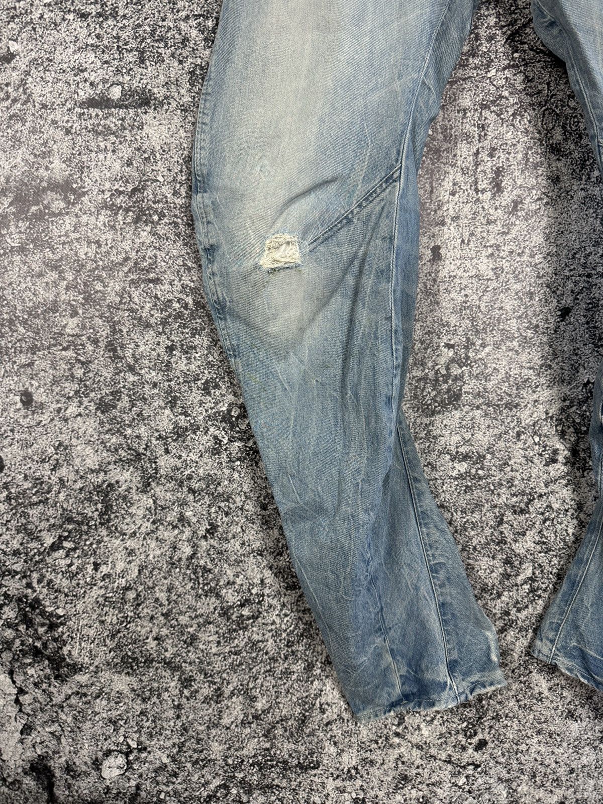 G-Star G-Star RAW Arc 3D Loose Tapered Jeans Distressed Italy Sz 30 Size US 30 / EU 46 - 5 Thumbnail