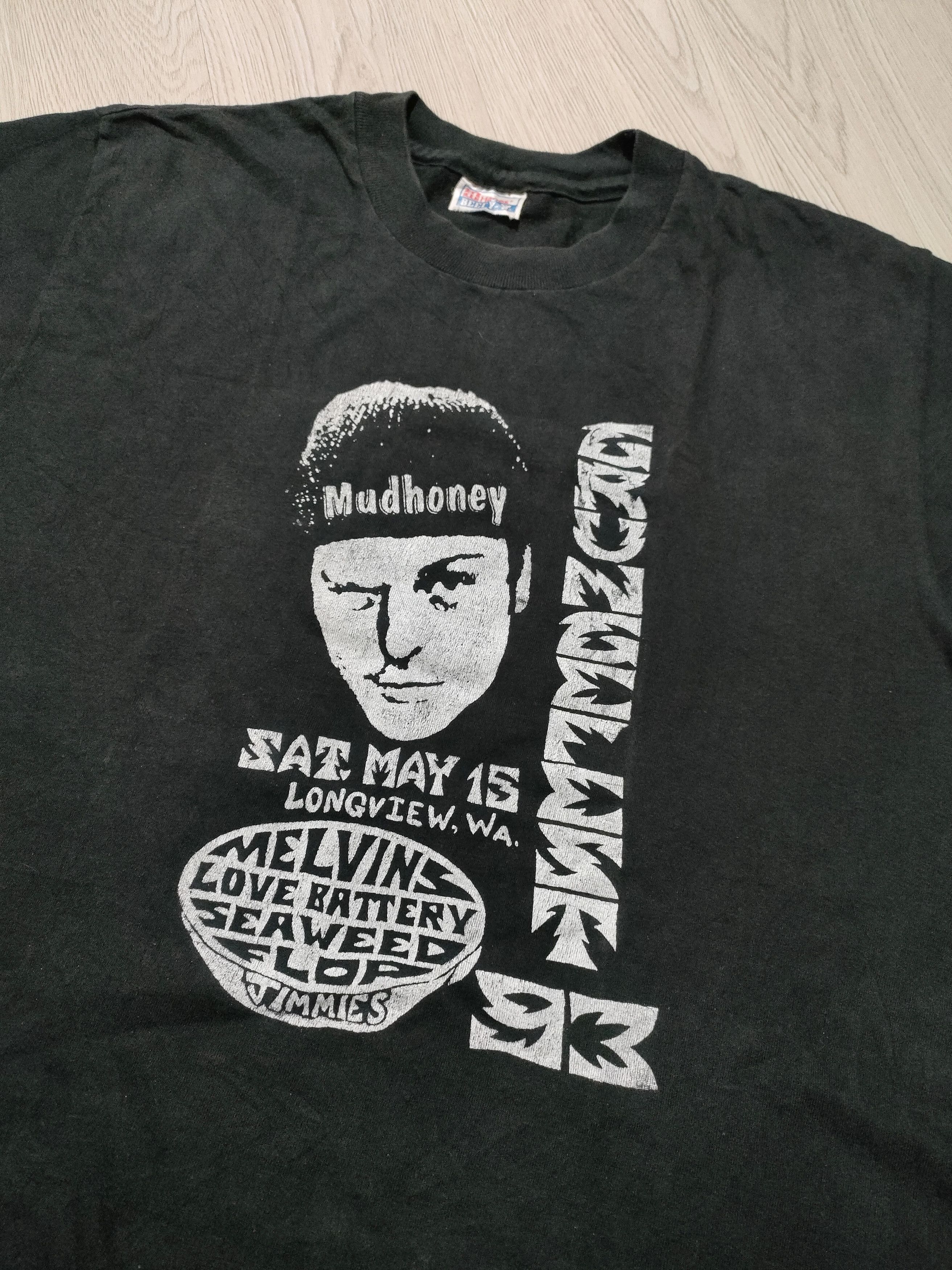 Band Tees 90s GRUNGE FEST 93 Mudhoney Melvins Seaweed Vintage Tee Size US L / EU 52-54 / 3 - 3 Thumbnail