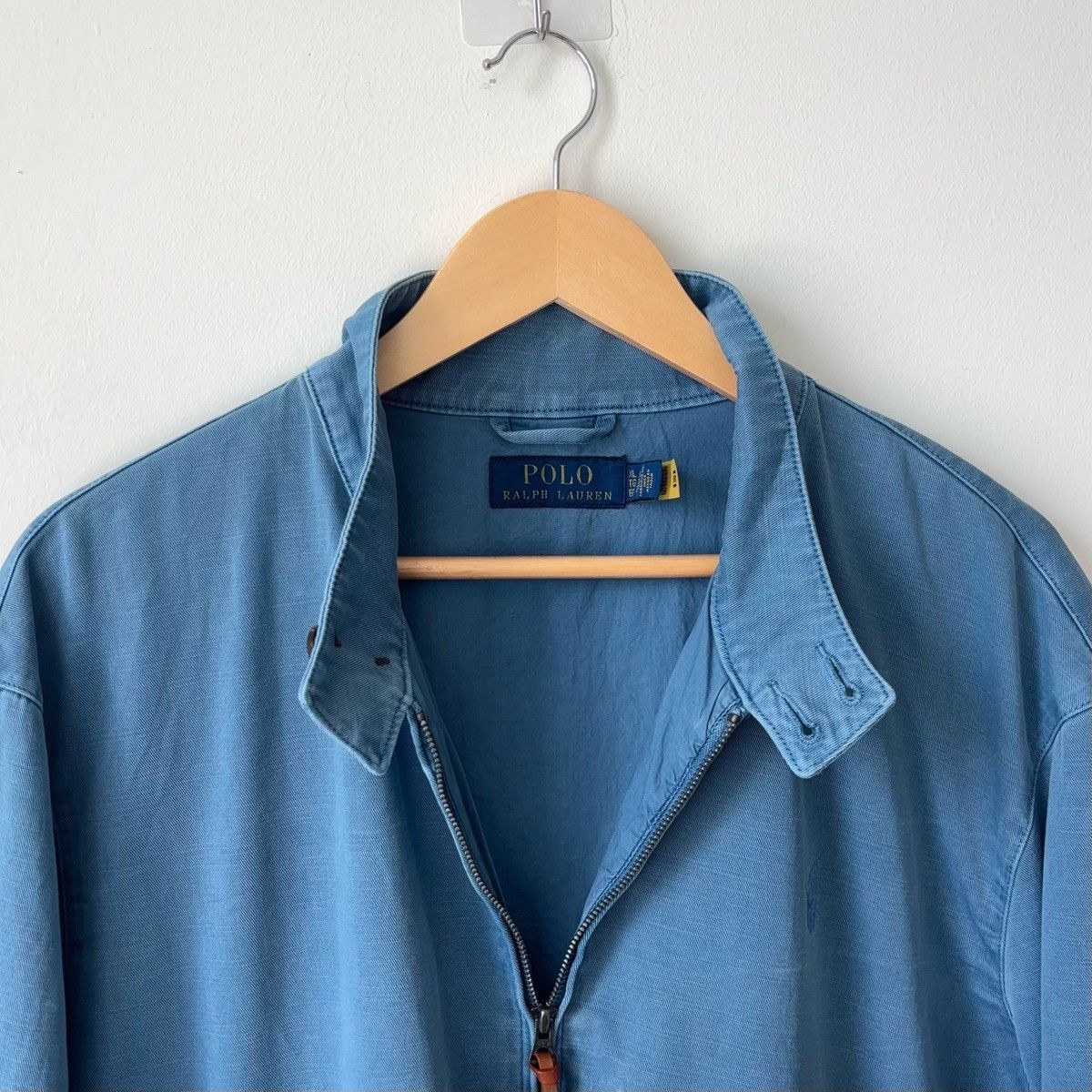Polo Ralph Lauren Montauk Chino Jacket Garment Dyed Bomber Windbreaker Size US XL / EU 56 / 4 - 4 Thumbnail