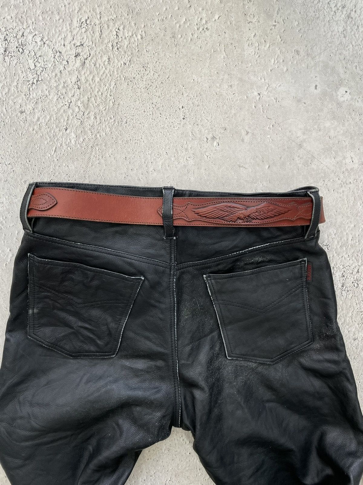Rare western 90s retro hype Margiela style belt