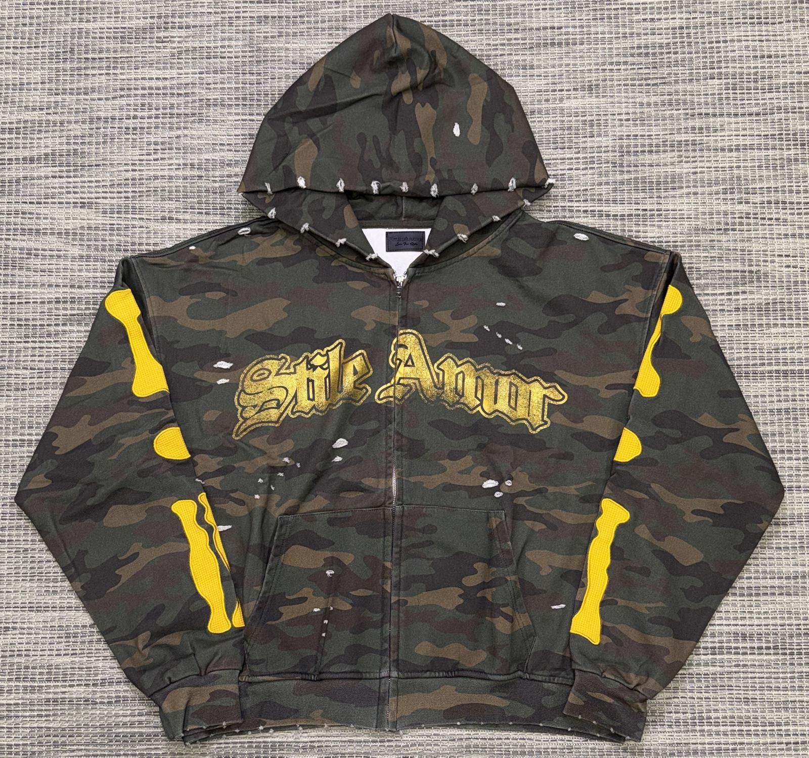 Other Carpet Company Spiral Zip-Up Hoodie | Grailed