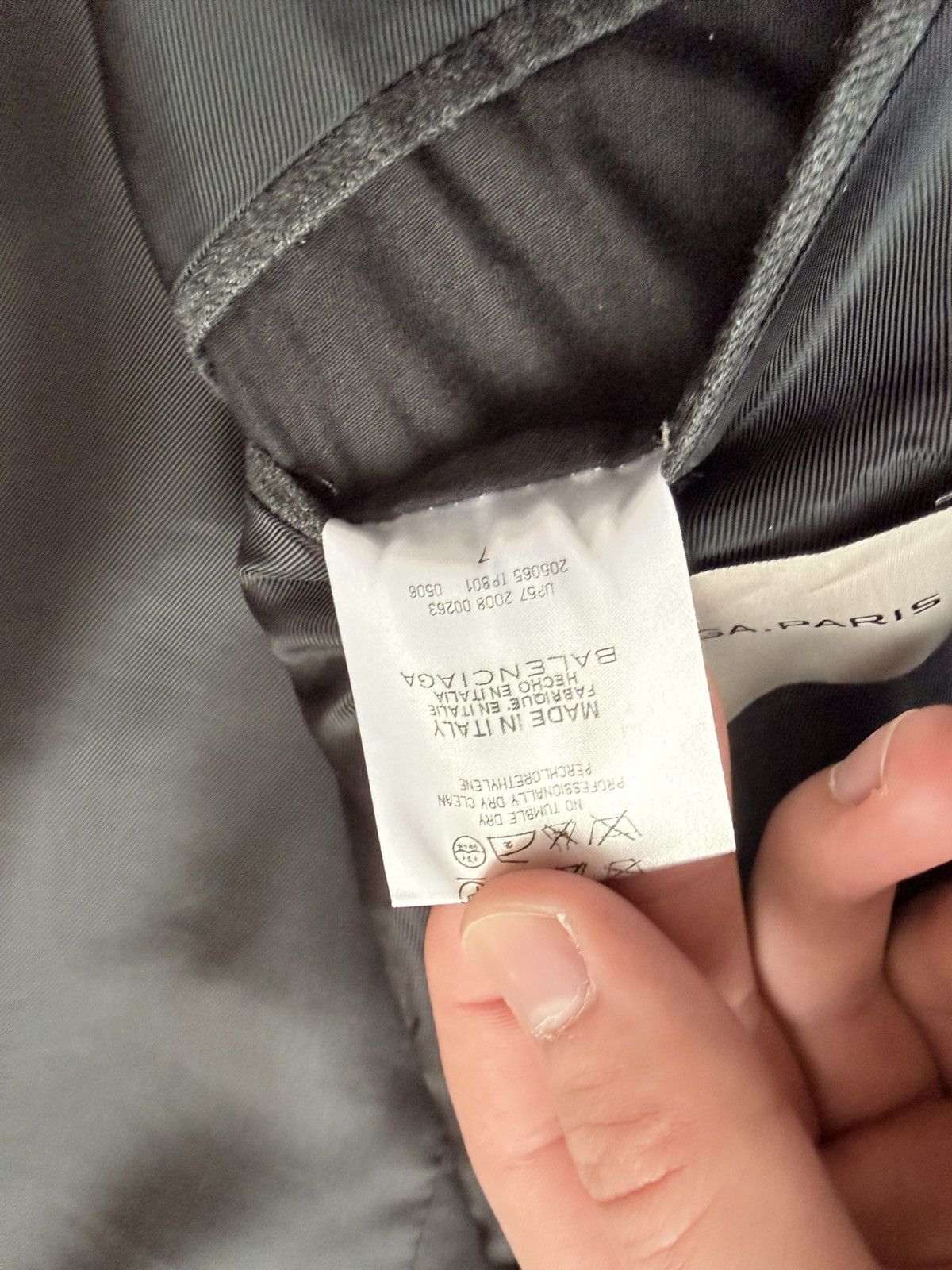 Balenciaga Balenciaga By Nicolas Ghesquière 2008 Military Blazer Size 50R - 6 Thumbnail