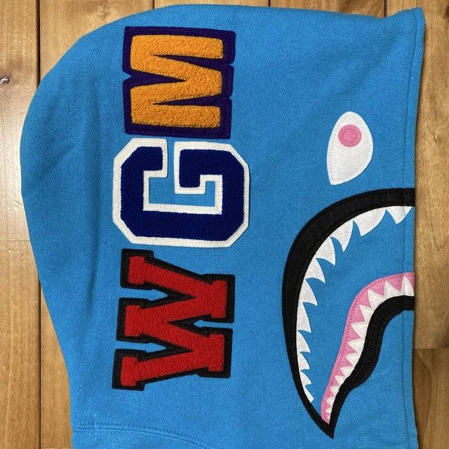 Bape BAPE Neon Shark Full Zip Hoodie a bathing ape NIGO Size US M / EU 48-50 / 2 - 4 Thumbnail