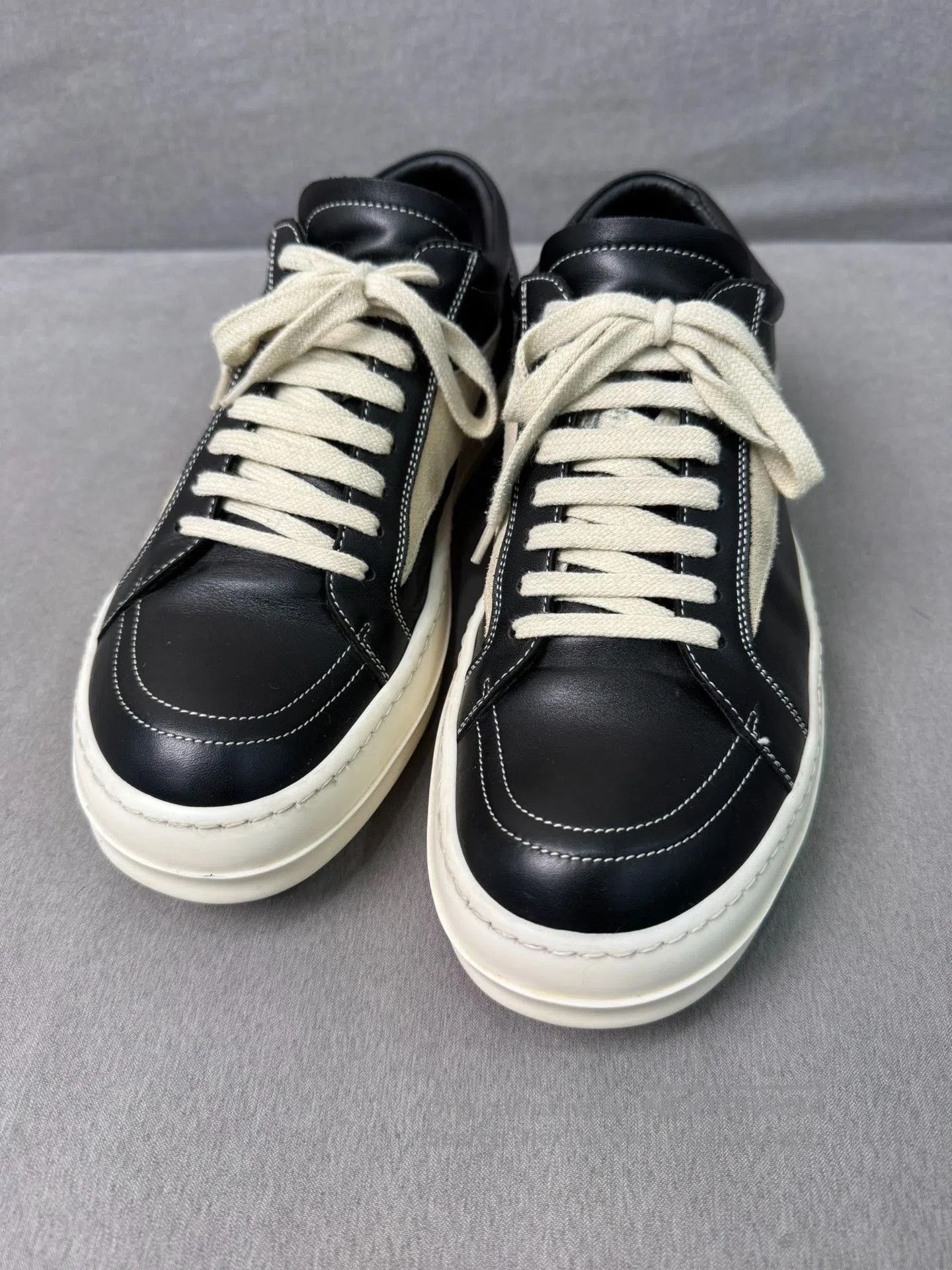 Rick Owens Rick Owens Vans Black White Size 41. Size US 8 / EU 41 - 3 Thumbnail