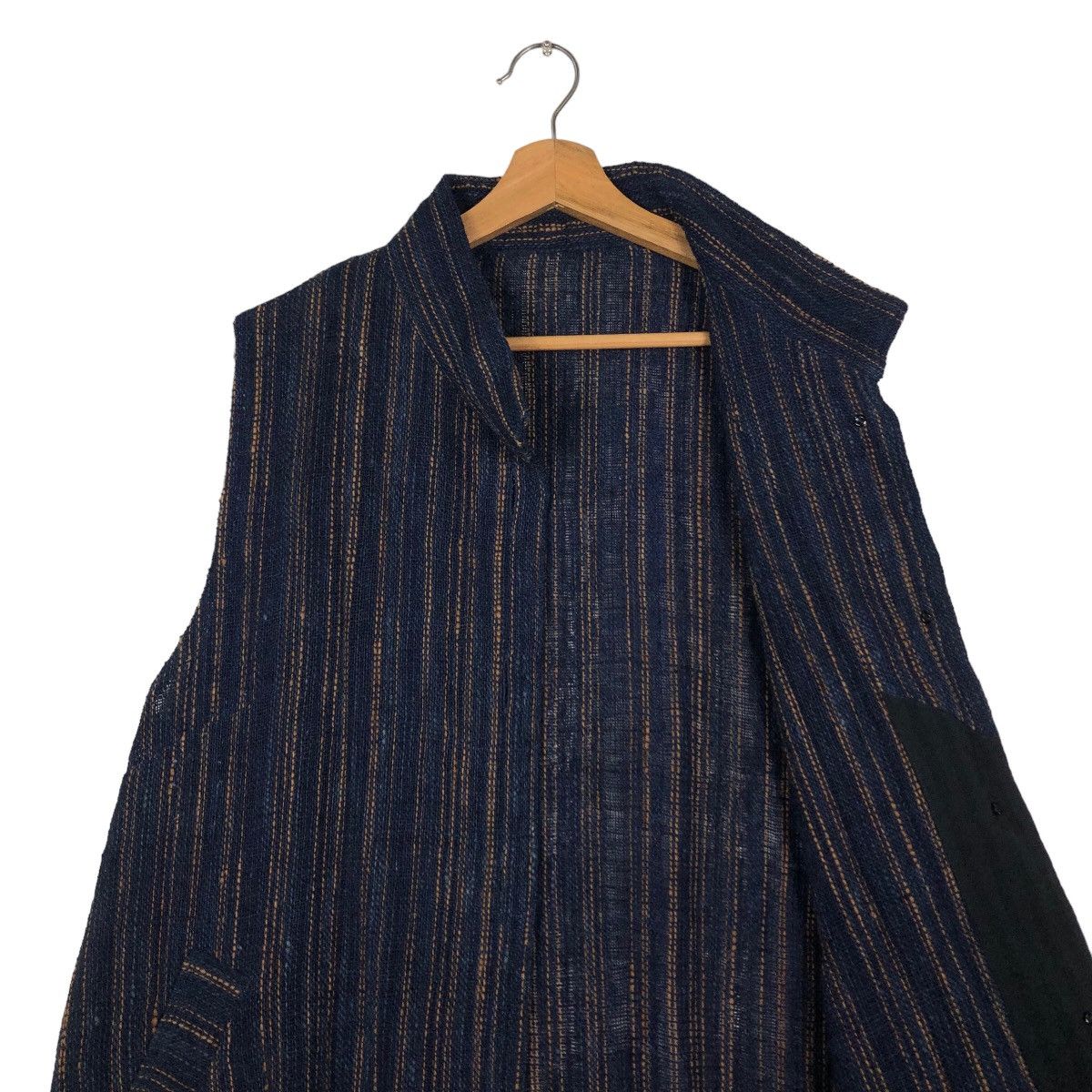 Japanese Brand 🔥Vintage Biker Vest Tank Top Jacket Muju Japan Issey Miyake Size US S / EU 44-46 / 1 - 13 Thumbnail