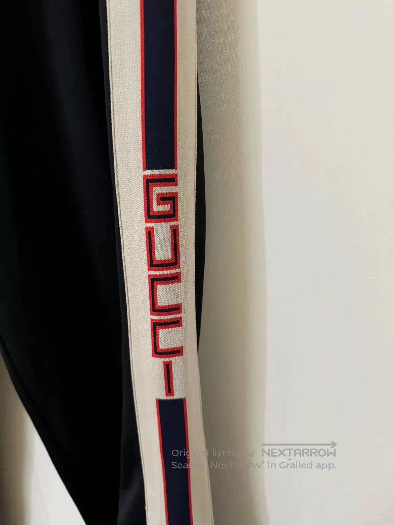 Gucci gucci side stripe track pants in black. Size US 26 / EU 42 - 2 Thumbnail