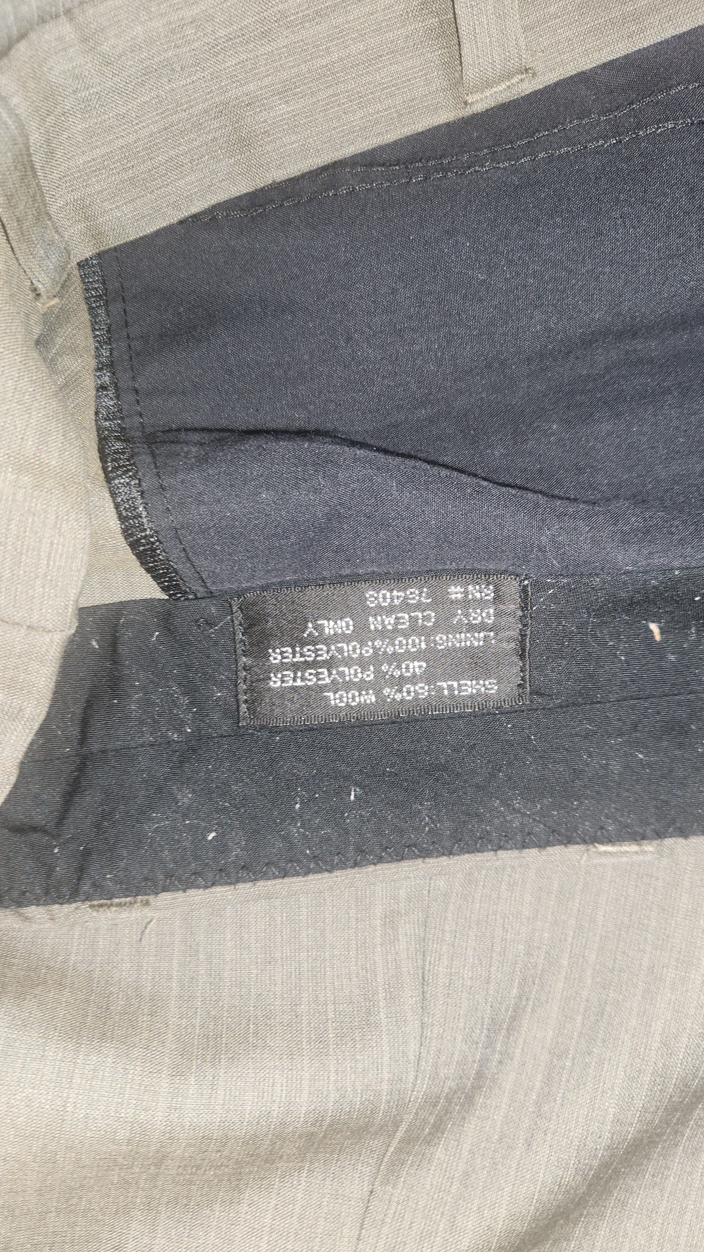 Other J D Christopher Light Gray Dress Pants Men's 44/38 L Size US 44 / EU 60 - 2 Thumbnail