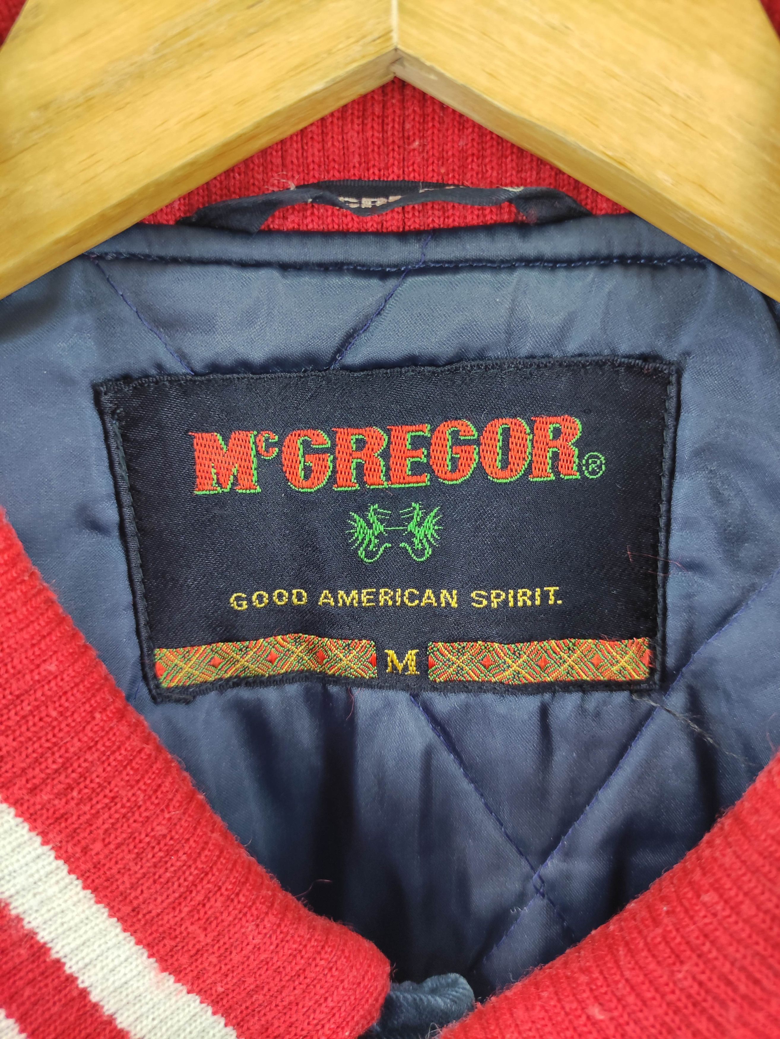 McGregor Vintage Mcgregor Varsity Jacket Snap Button Pacth Size US M / EU 48-50 / 2 - 9 Thumbnail
