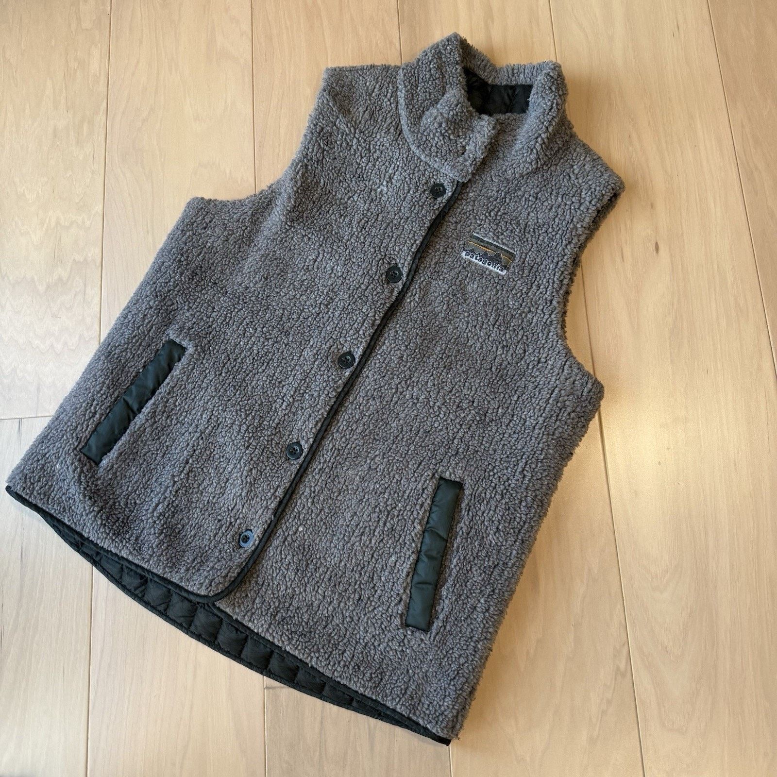 Patagonia Patagonia Recycled Down Fleece Vest Women's M Gray Pile Size M / US 6-8 / IT 42-44 - 10 Thumbnail