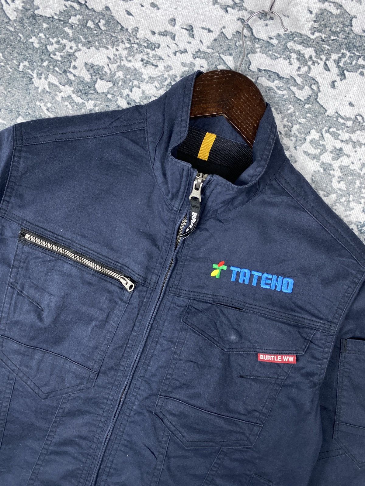 Japanese Brand × Vintage Vintage Burtle Workers Jacket Size US S / EU 44-46 / 1 - 2 Thumbnail