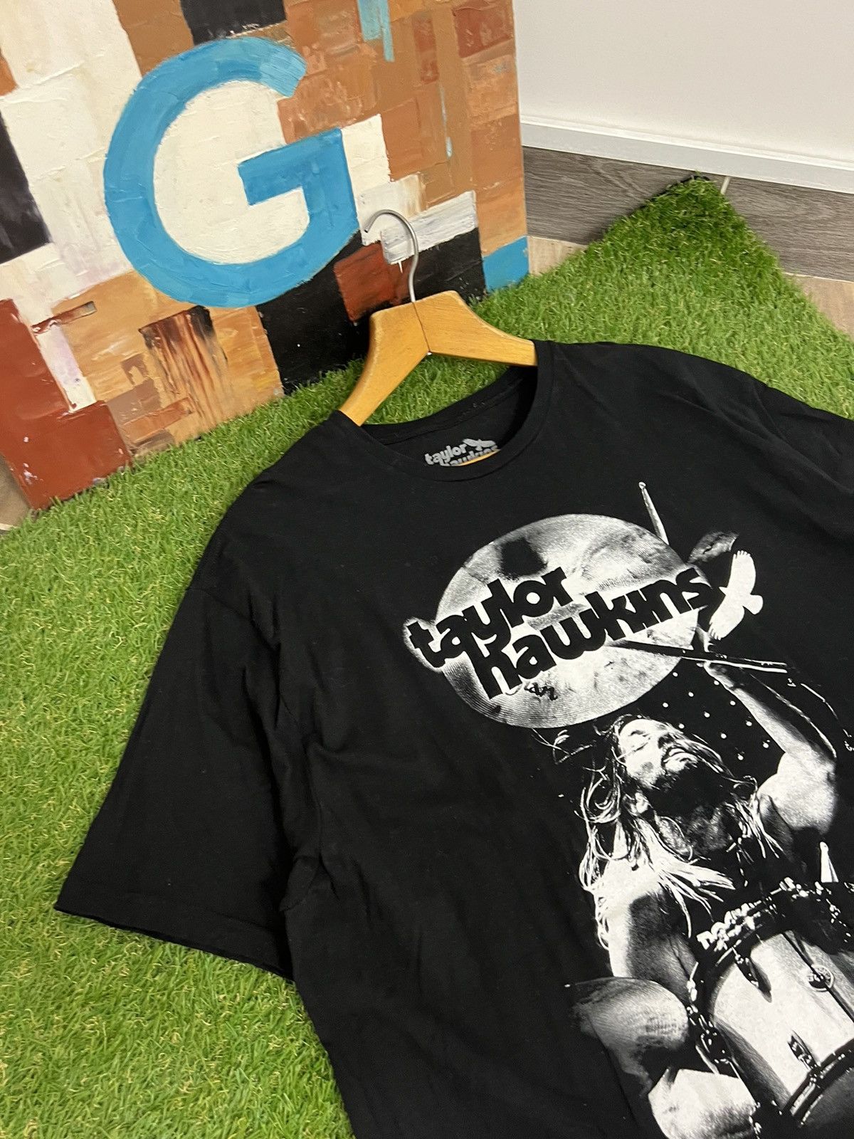 Band Tees Foo Fighters Psychobilly Frank Hawkins Rock Tee XL Size US XL / EU 56 / 4 - 2 Thumbnail