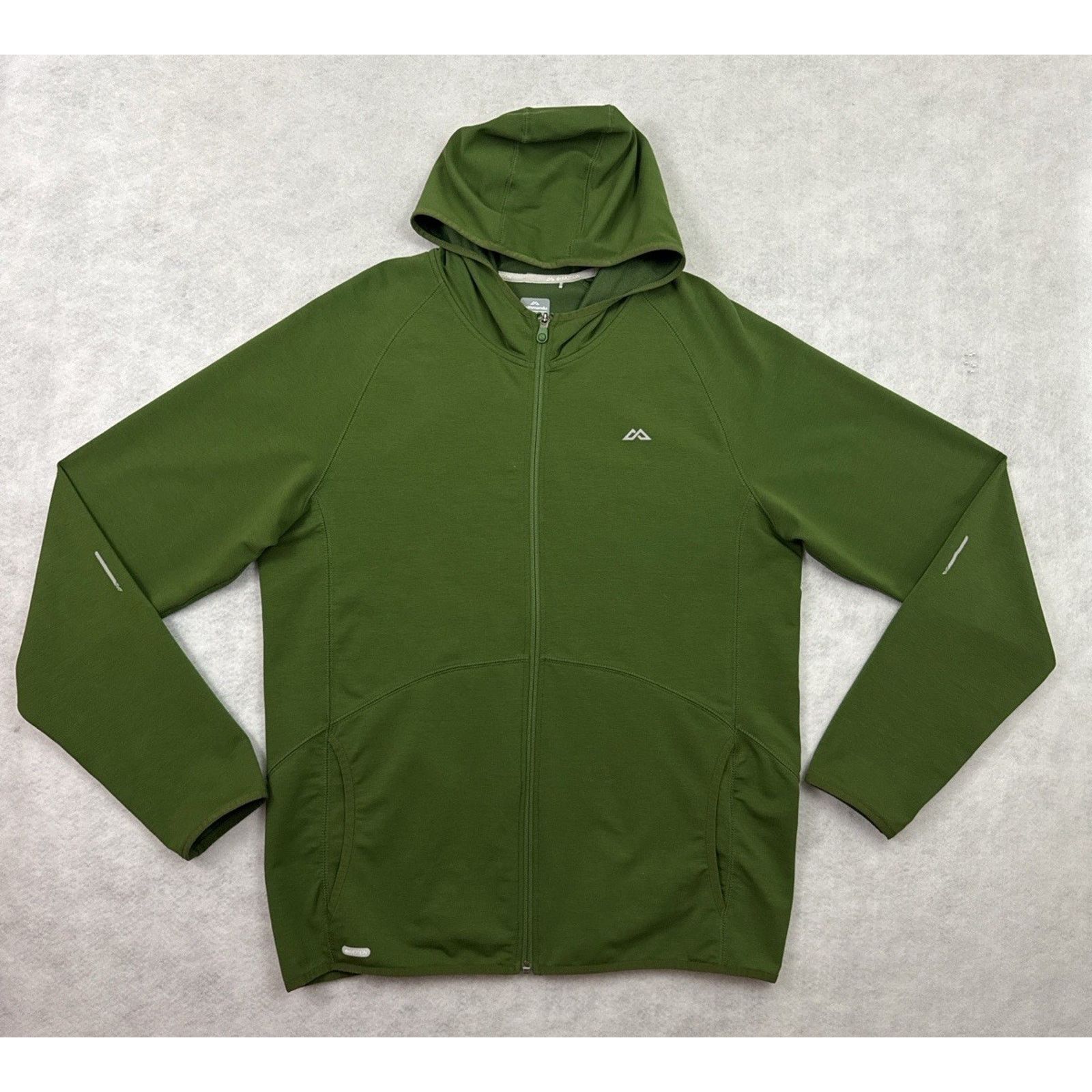 Kathmandu Kathmandu DriMotion Jacket Mens XL Green Full Zip Hooded Size US XL / EU 56 / 4 - 3 Thumbnail