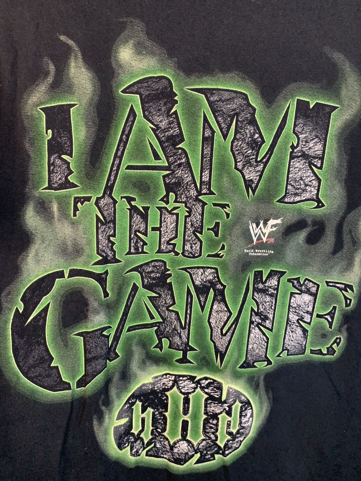 Vintage × WWE × WWF RARE Vintage 90’s Triple H WWF I Am The Game Wrestling Shirt Size US XL / EU 56 / 4 - 3 Thumbnail