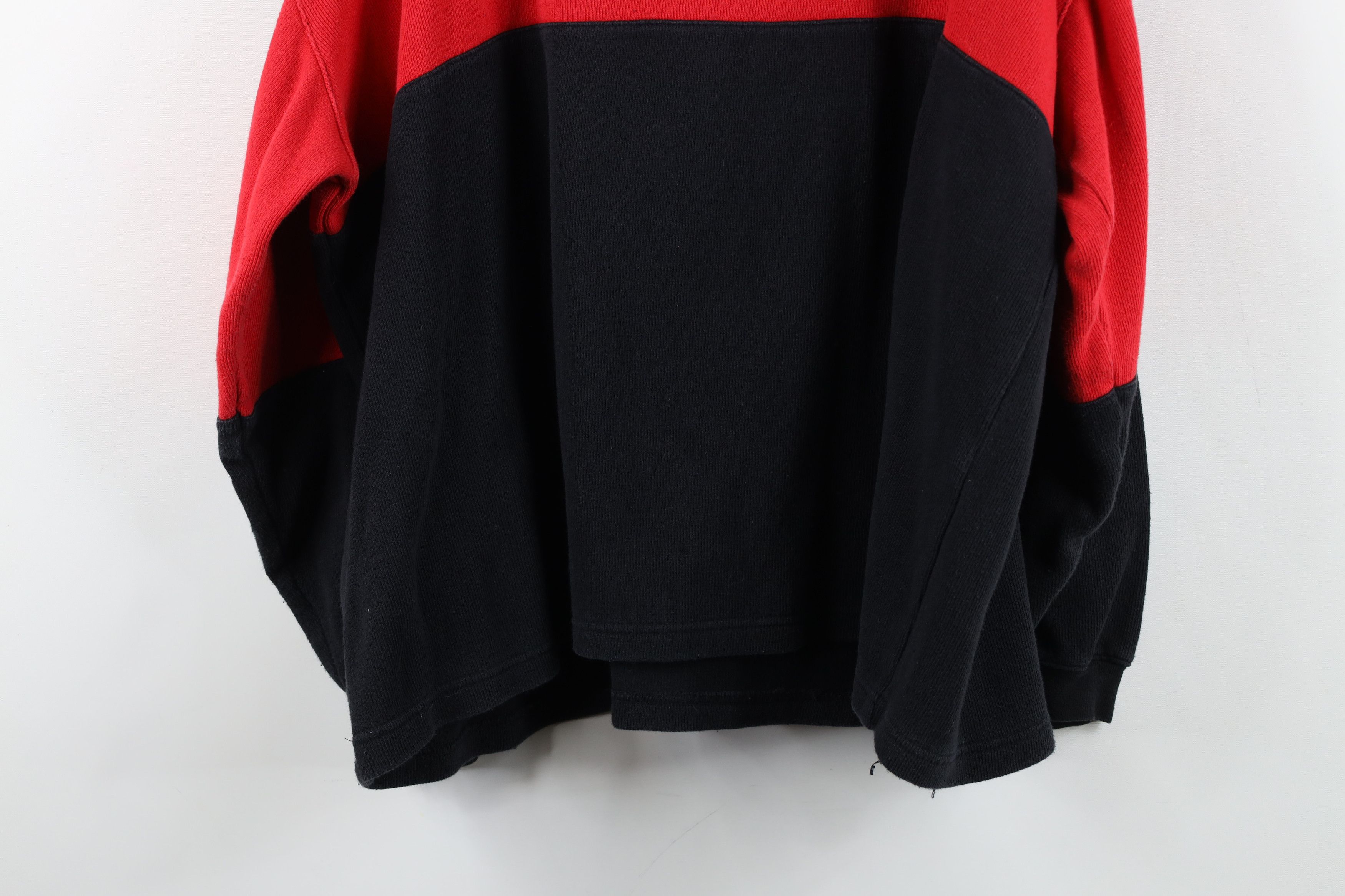 Marlboro Vintage 90s Marlboro Knit Boxy Fit Half Zip Pullover Sweater Size US L / EU 52-54 / 3 - 12 Thumbnail