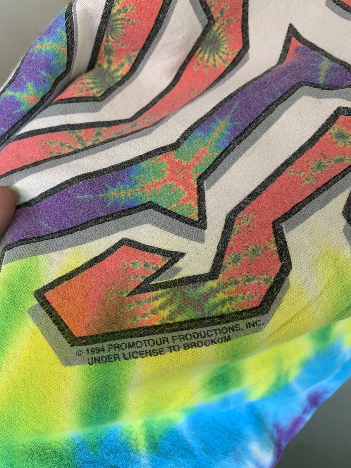 Band Tees *RARE* Vintage 1994 Rolling Stones FRACTAL Tie-Dye T-Shirt Size US XL / EU 56 / 4 - 6 Thumbnail
