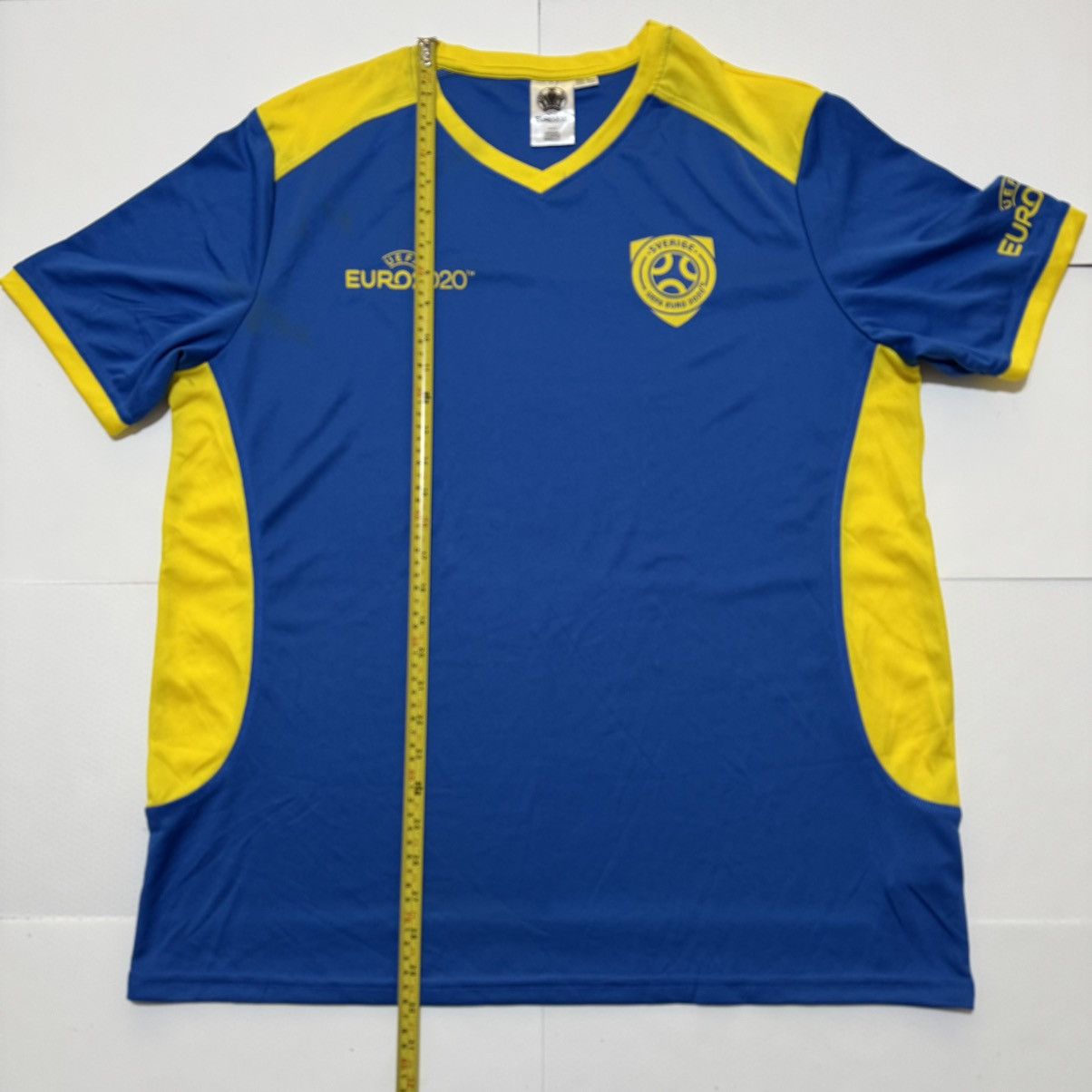 UEFA UEFA Euro 2020 Men’s Football Jersey Soccer Sweden Sverige Size US XL / EU 56 / 4 - 2 Thumbnail