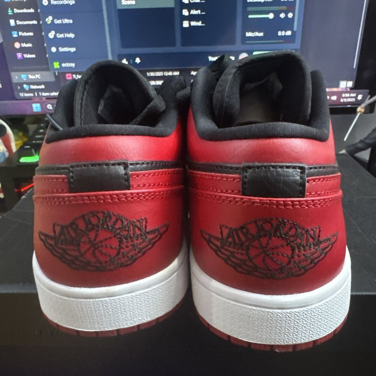 Jordan Brand JORDAN 1 LOW REVERSE BRED Size US 11 / EU 44 - 3 Thumbnail