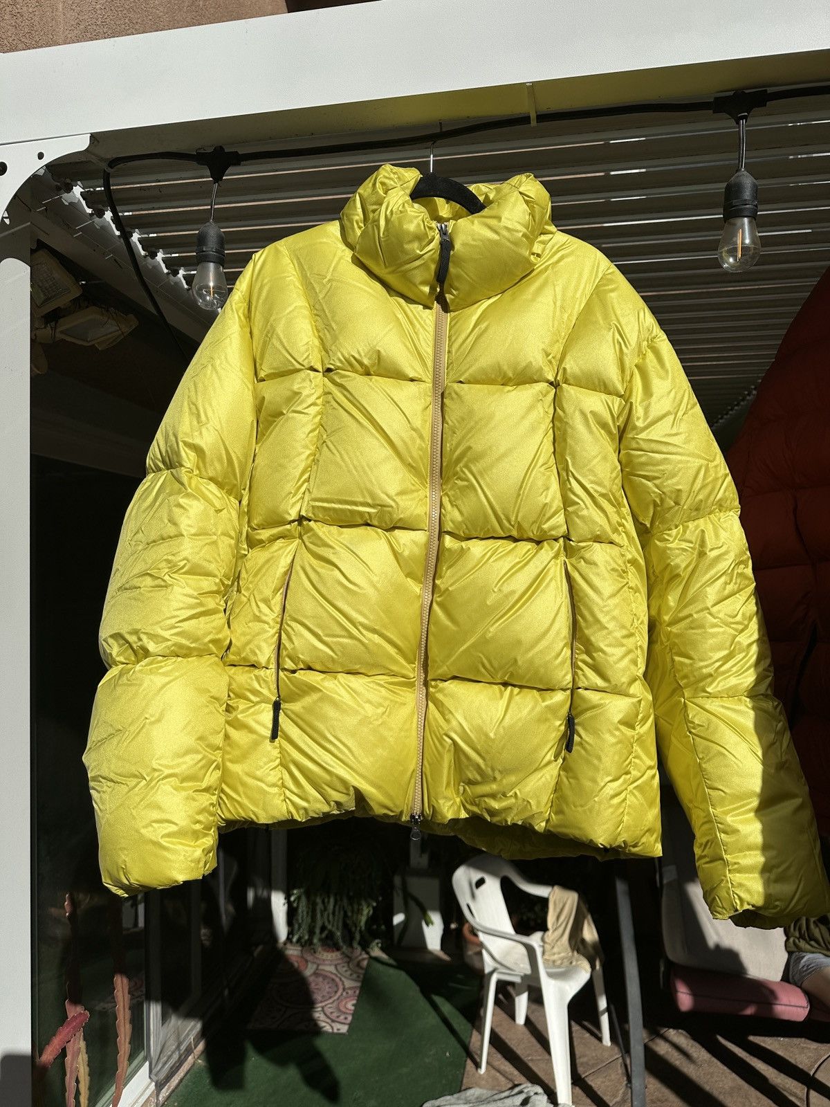 Goldwin_0 3D Down Jacket Sulfur sz 5