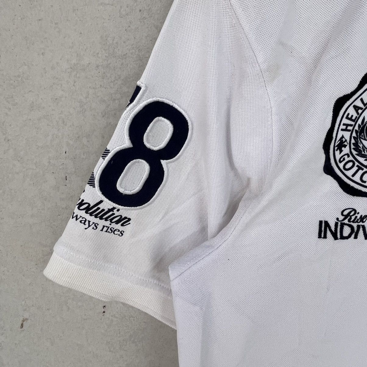 Other Vintage White Polo Shirt With Black Accents Size M Size US M / EU 48-50 / 2 - 6 Thumbnail