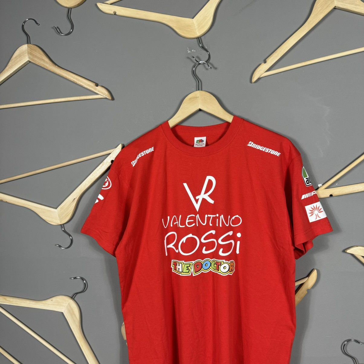 Vintage Valentino Rossi VR46 The Doctor T-shirt Size US L / EU 52-54 / 3 - 4 Thumbnail