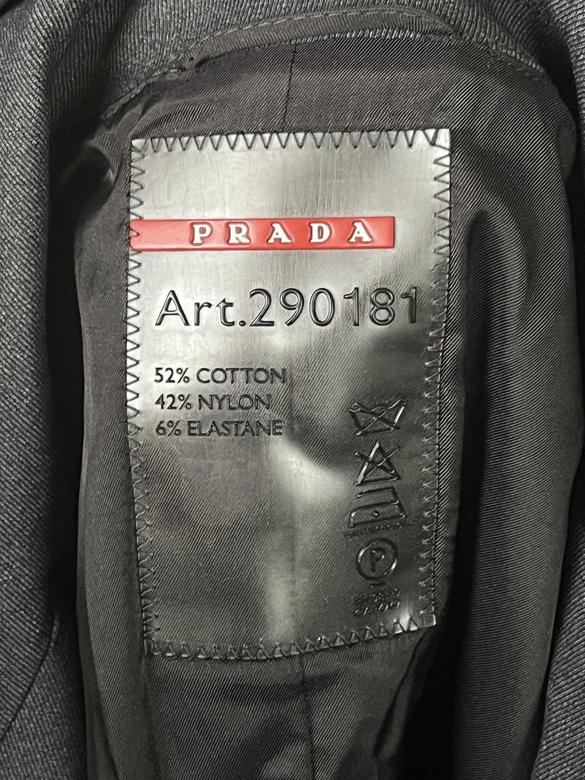 Designer × Prada 🔴 RARE Prada grey nylon coat made in Ukraine Size M / US 6-8 / IT 42-44 - 5 Thumbnail