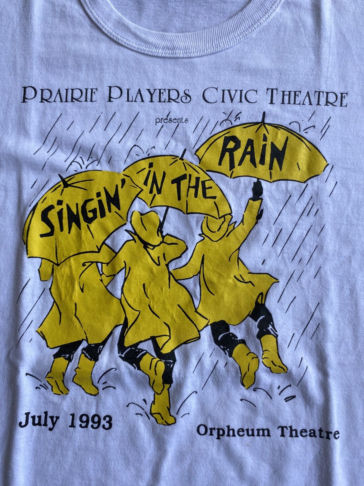 Russell Athletic Vintage 1993 “Singin’ in the Rain” Musical Theatre Tee Size US XL / EU 56 / 4 - 3 Thumbnail