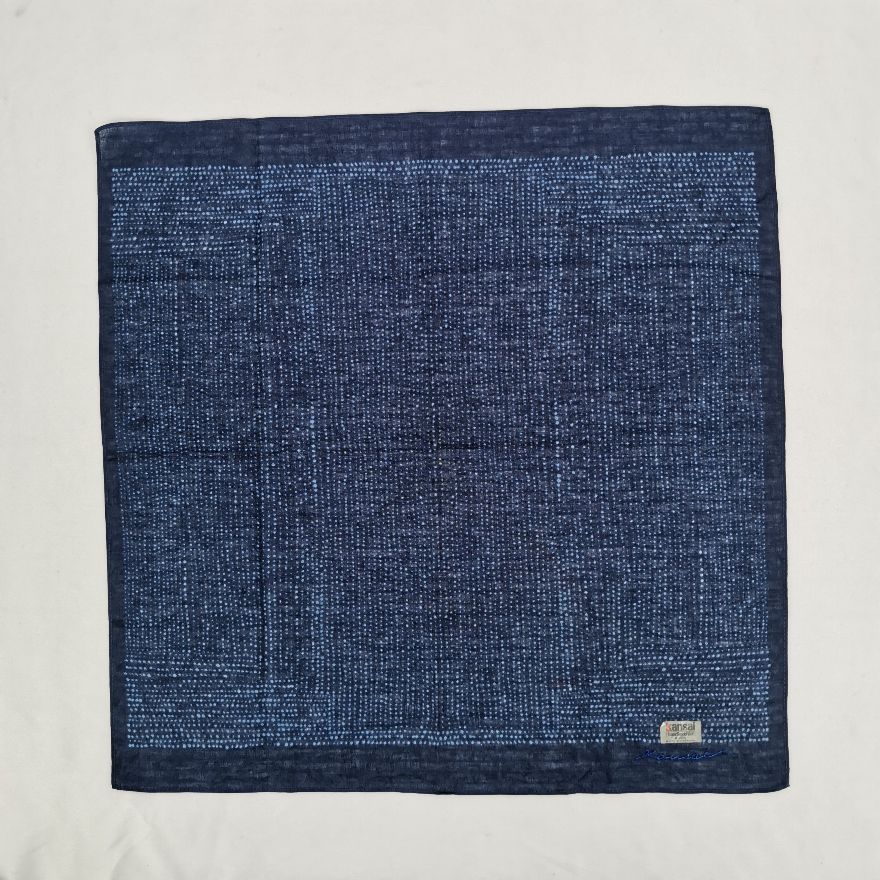 Japanese Brand NWT Vintage Kansai Handkerchief Neckerchief Japanese Bandana Size ONE SIZE - 2 Thumbnail